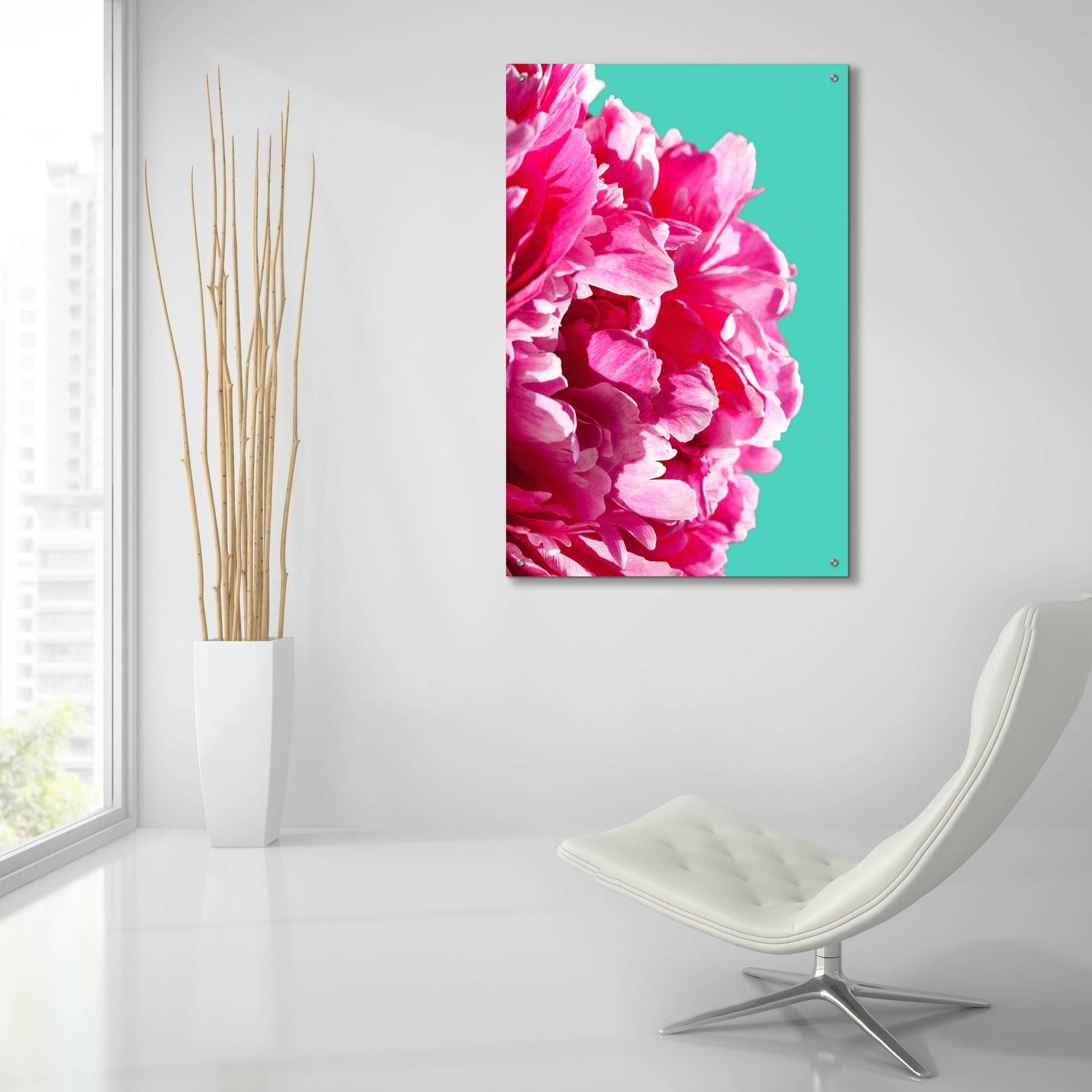 Epic Art 'Pink Peony' by Lexie Greer,24x36