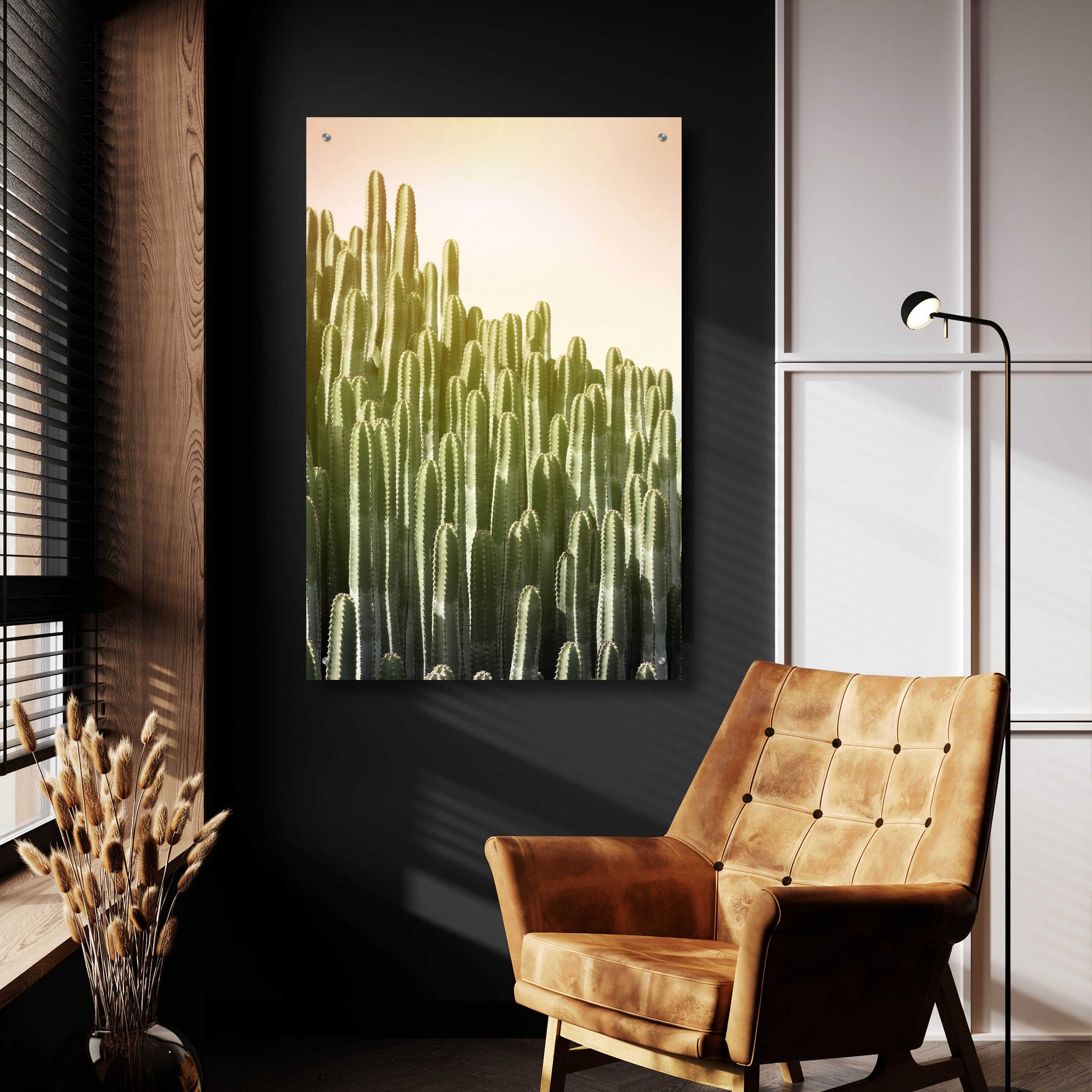 Epic Art 'Pink Sky Cactus' by Lexie Greer,24x36