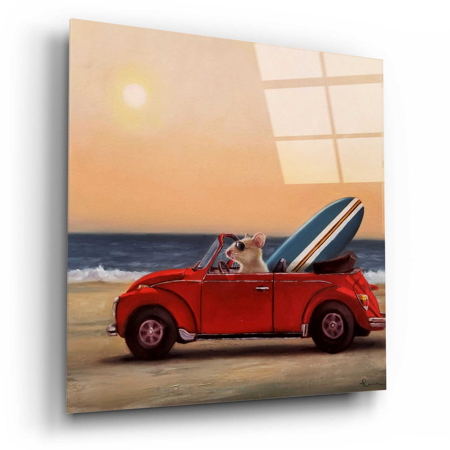 Epic Art 'Beach Bound' by Lucia Heffernan,12x12