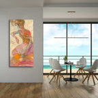 Reflection II by Albena Hristova - 24x48 acrylic wall art in a room