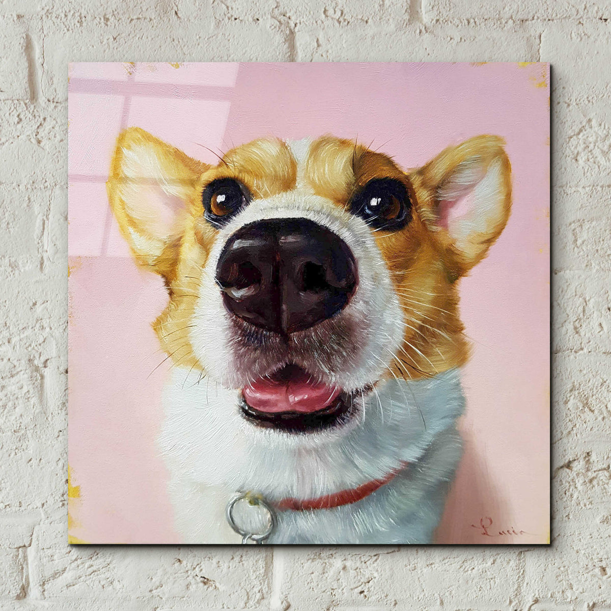 Epic Art 'Follow Your Nose 3' by Lucia Heffernan,12x12