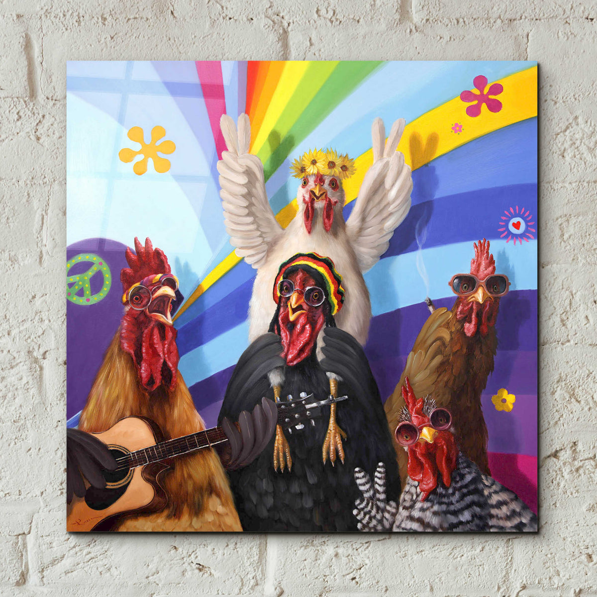 Epic Art 'Free Range' by Lucia Heffernan,12x12