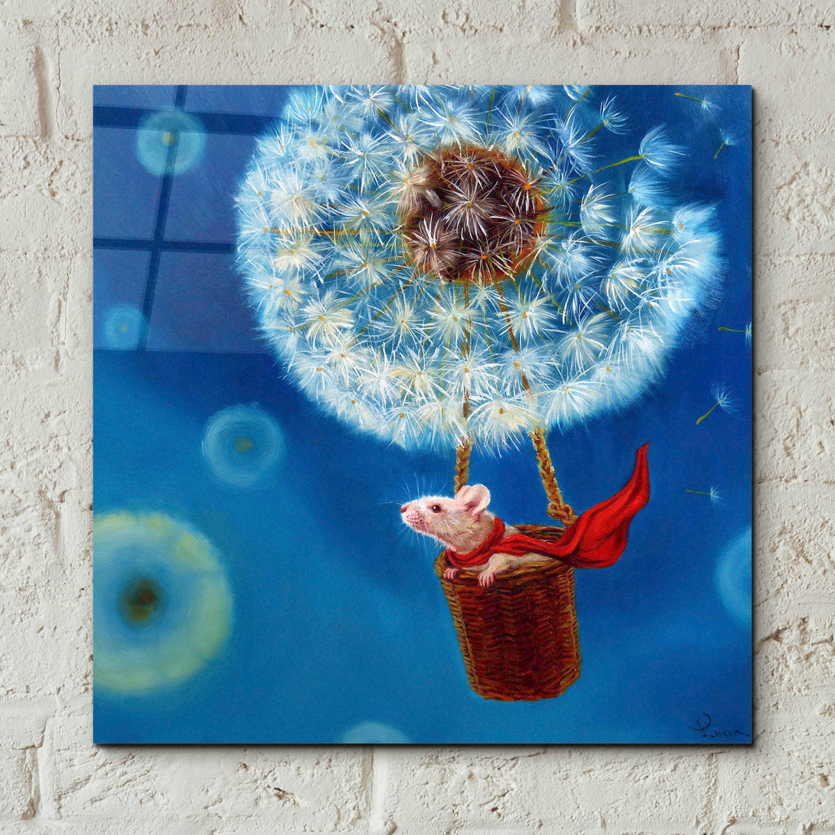 Epic Art 'Gone With The Wind' by Lucia Heffernan,12x12