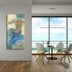 Reflection I by Albena Hristova - 24x48 acrylic wall art in a room