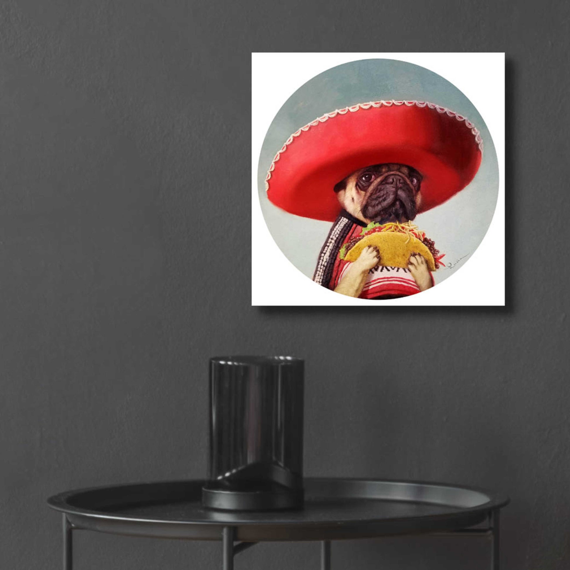 Epic Art 'Mi Taco Mi Amigo' by Lucia Heffernan,12x12