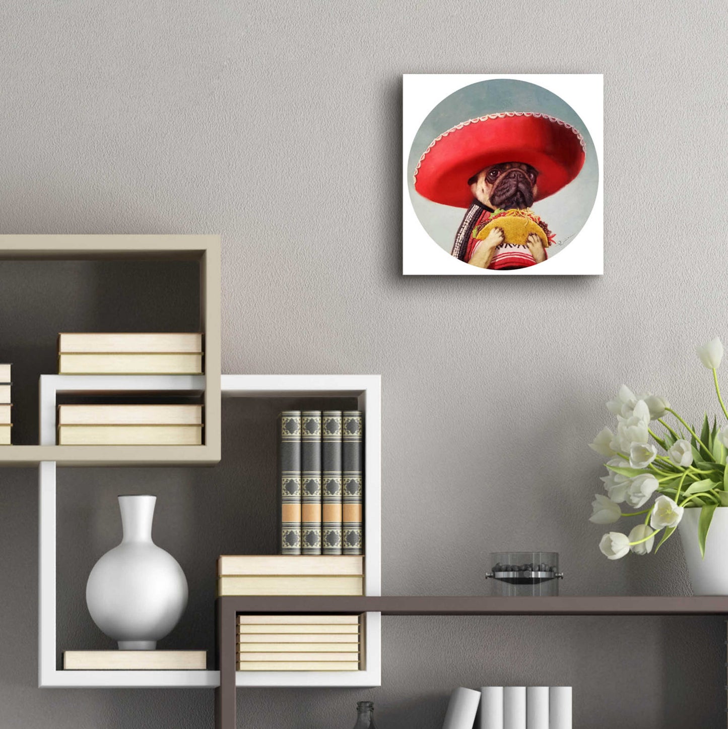 Epic Art 'Mi Taco Mi Amigo' by Lucia Heffernan,12x12