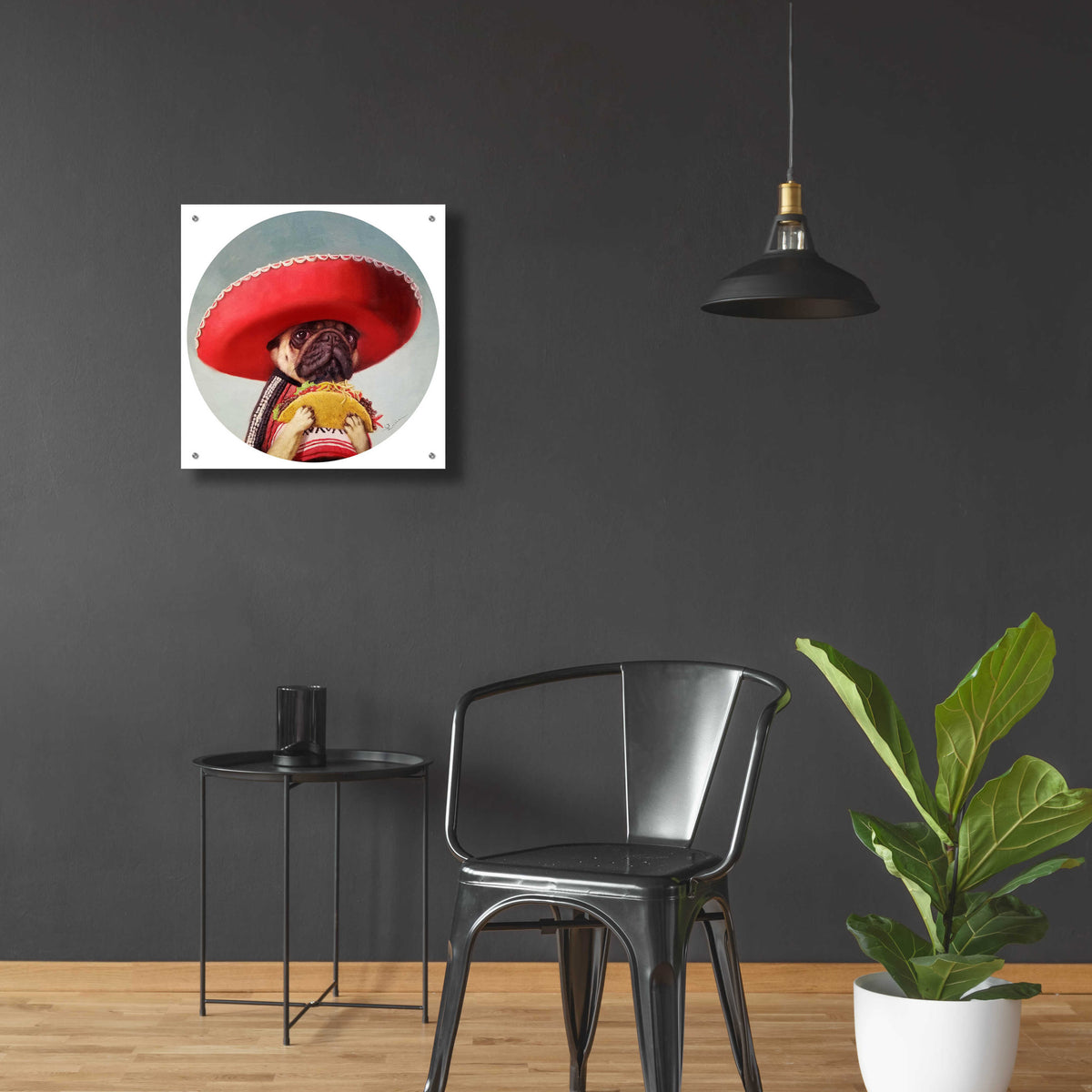 Epic Art 'Mi Taco Mi Amigo' by Lucia Heffernan,24x24