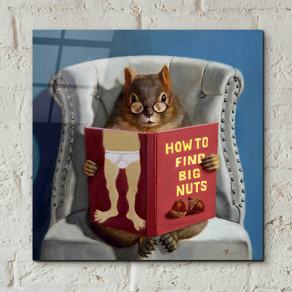 Epic Art 'Nut Collecting' by Lucia Heffernan,12x12