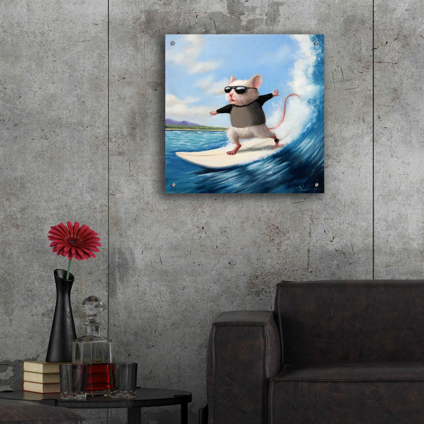 Epic Art 'Surfs Up' by Lucia Heffernan,24x24