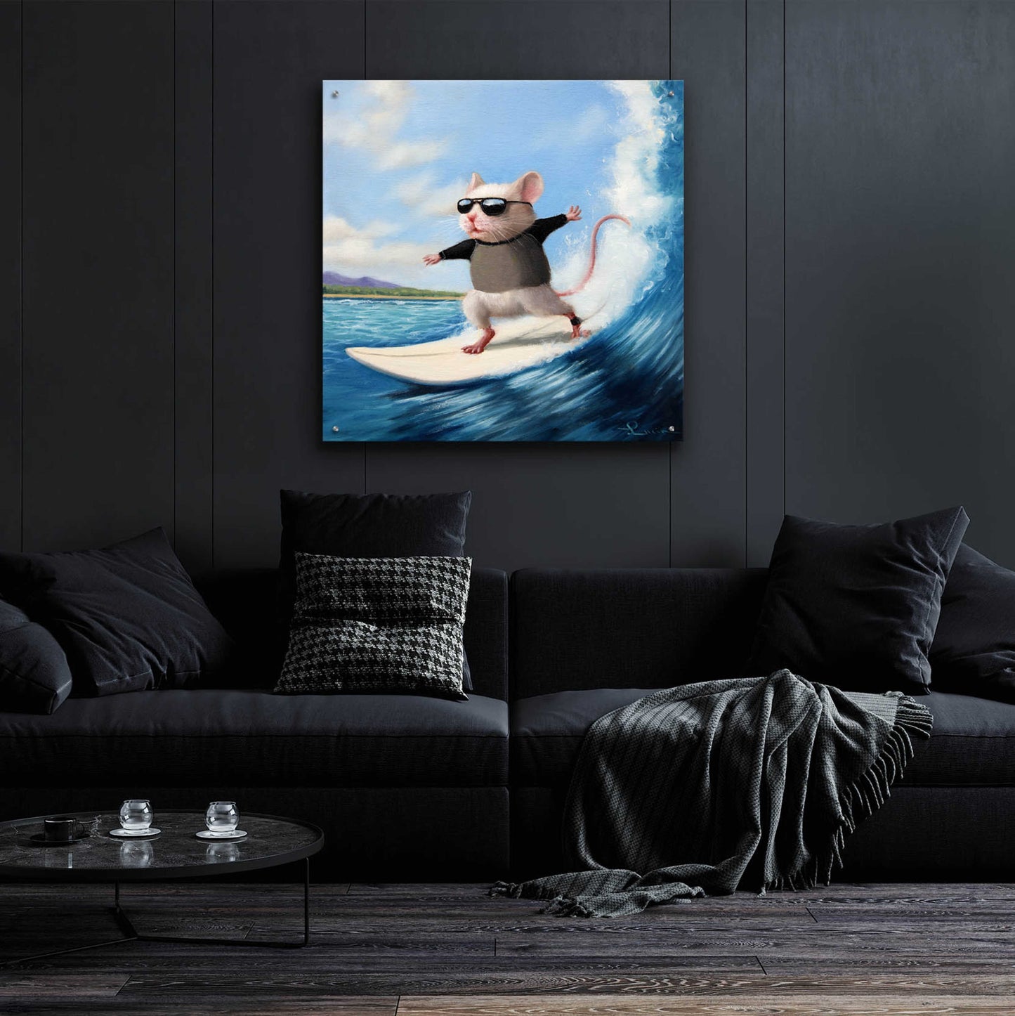 Epic Art 'Surfs Up' by Lucia Heffernan,36x36