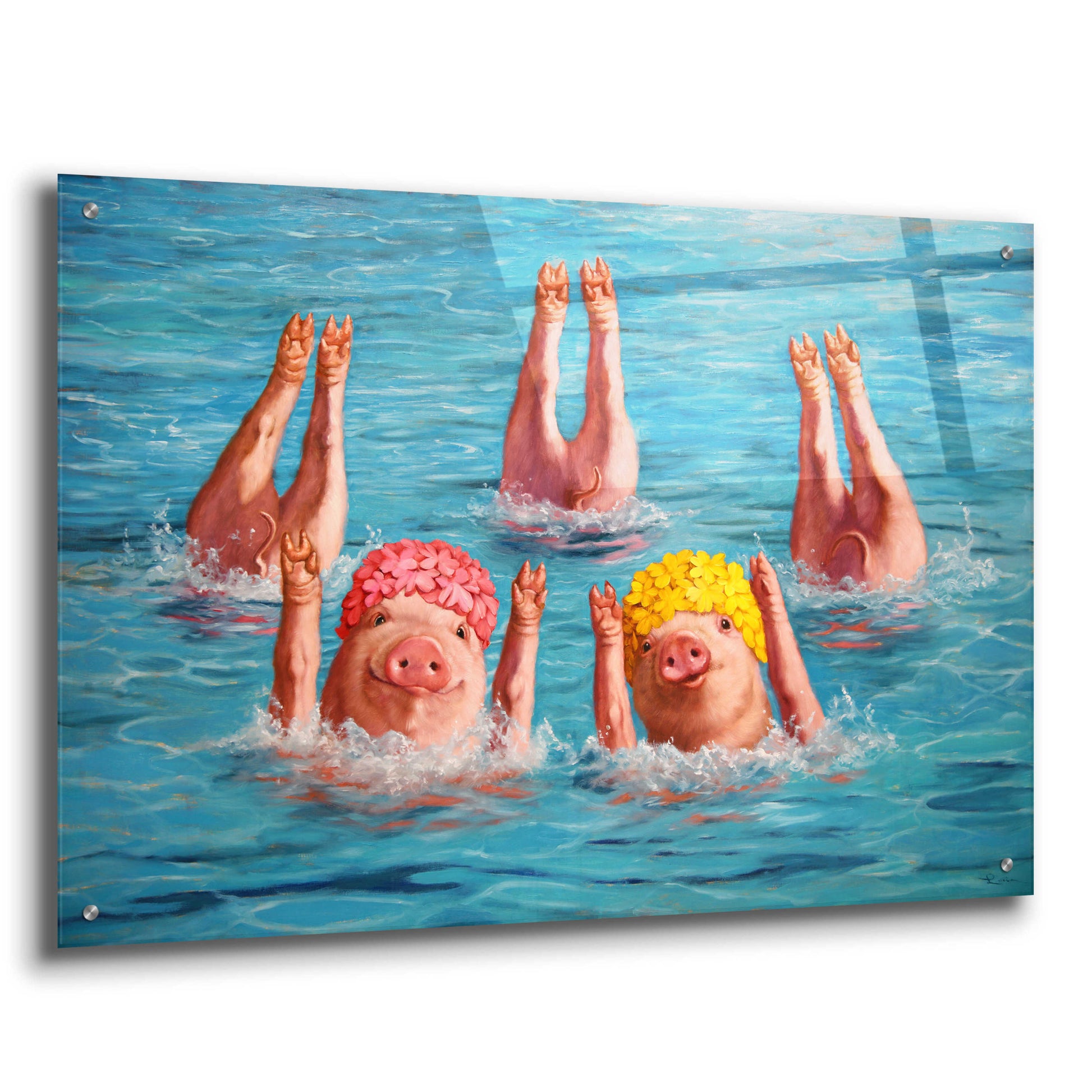 Epic Art 'Water Ballet' by Lucia Heffernan,36x24