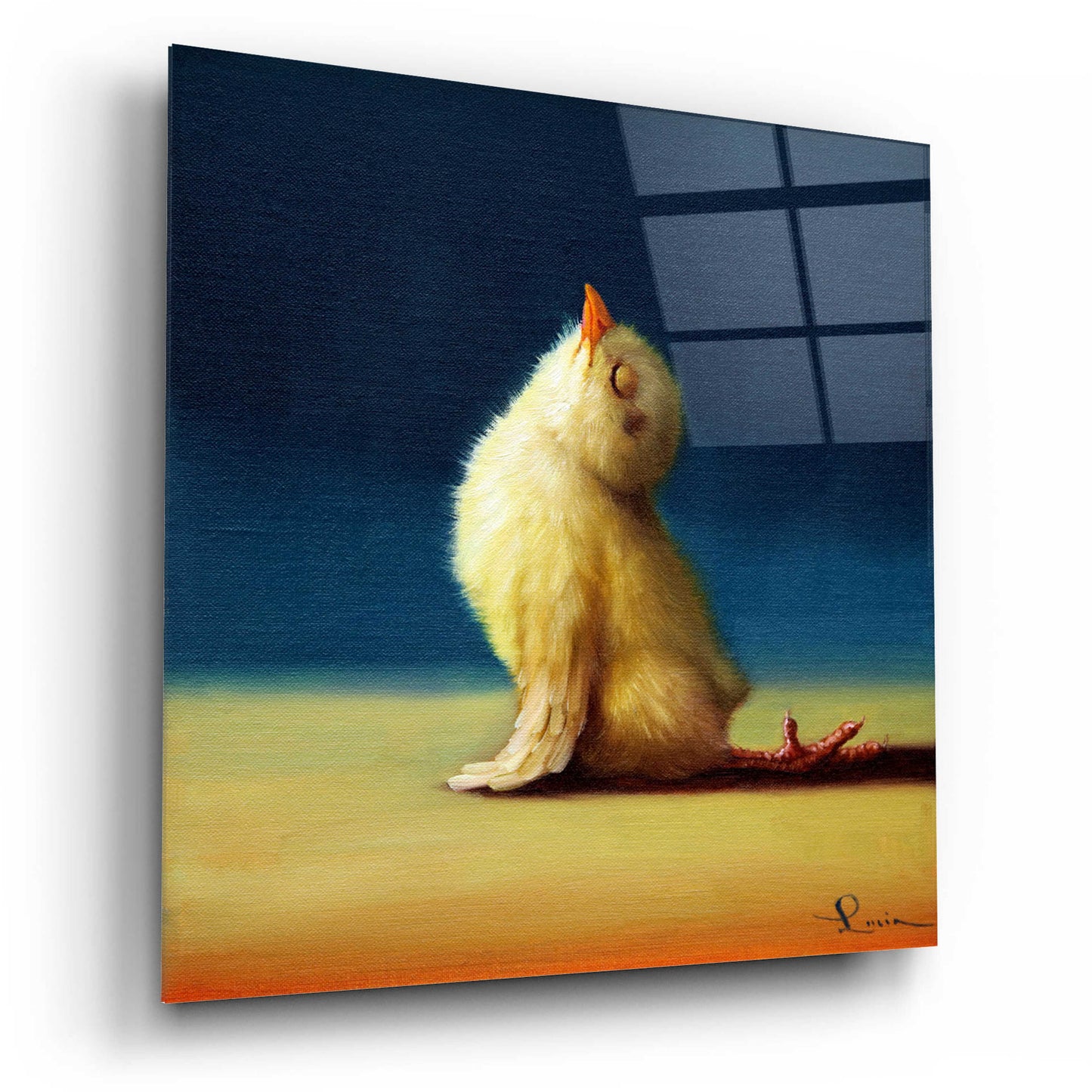 Epic Art 'Yoga Chick Upward Dog' by Lucia Heffernan,12x12