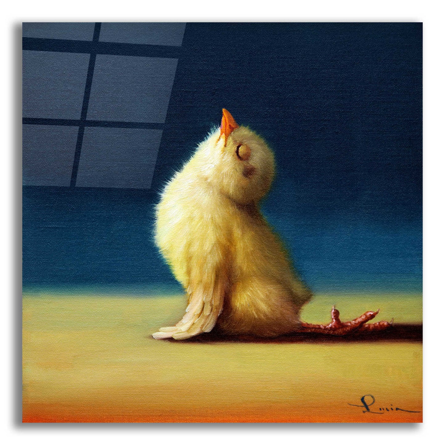 Epic Art 'Yoga Chick Upward Dog' by Lucia Heffernan,12x12