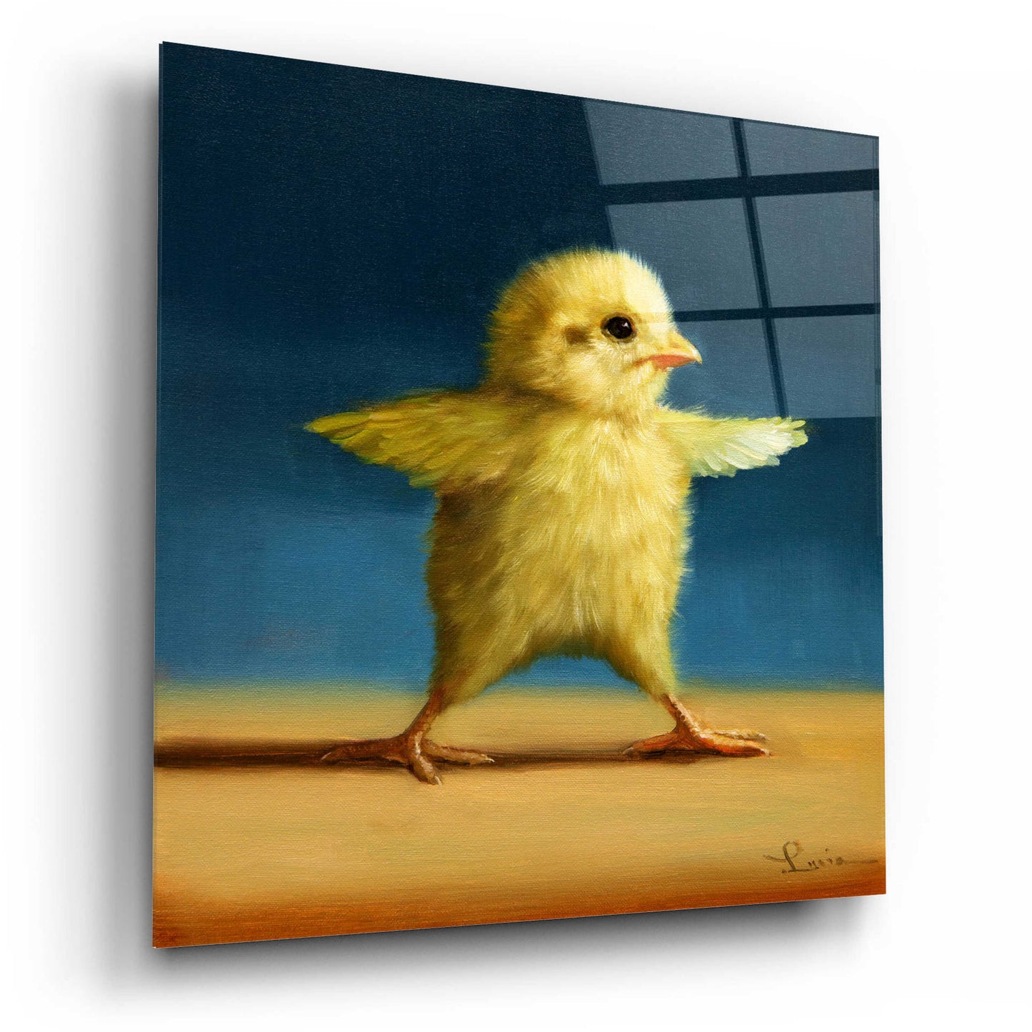 Epic Art 'Yoga Chick Warrior Two' by Lucia Heffernan,12x12