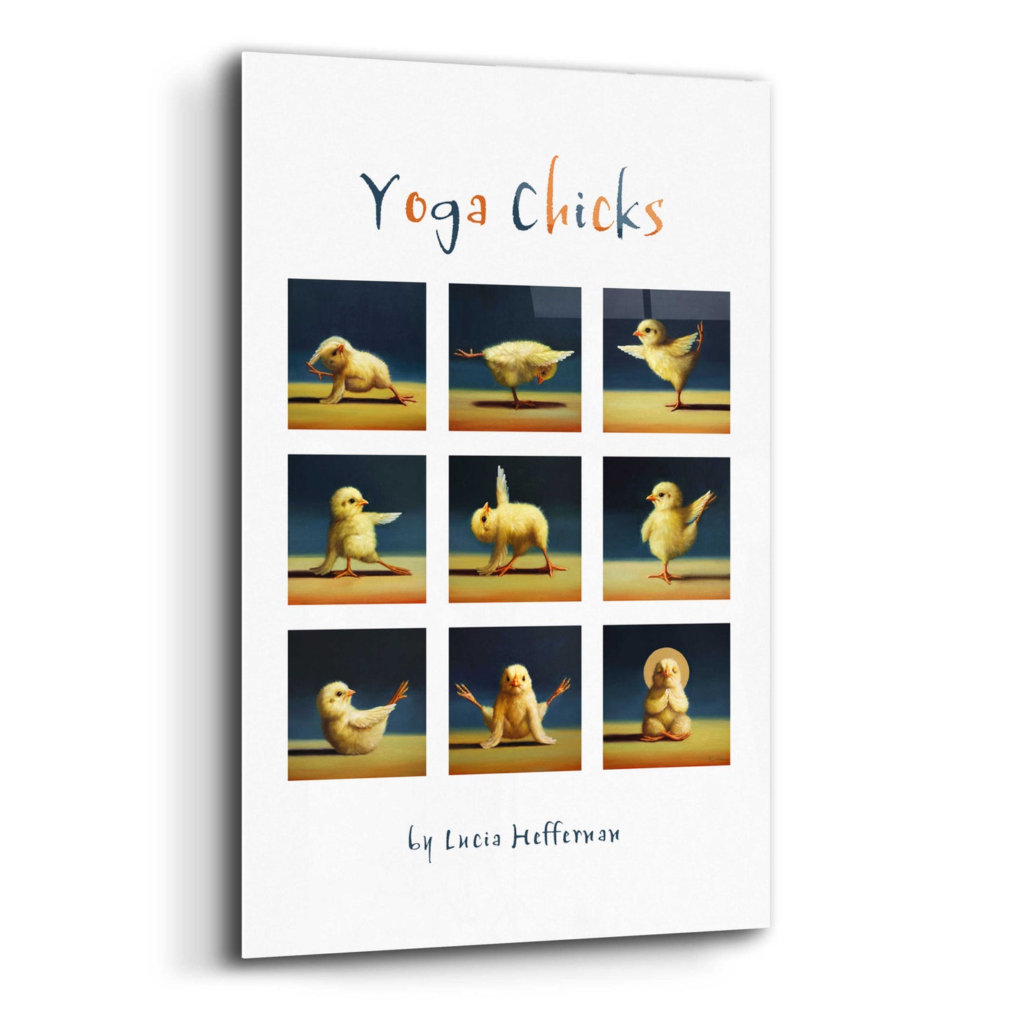 Epic Art 'Yoga Chicks Collage' by Lucia Heffernan,12x16