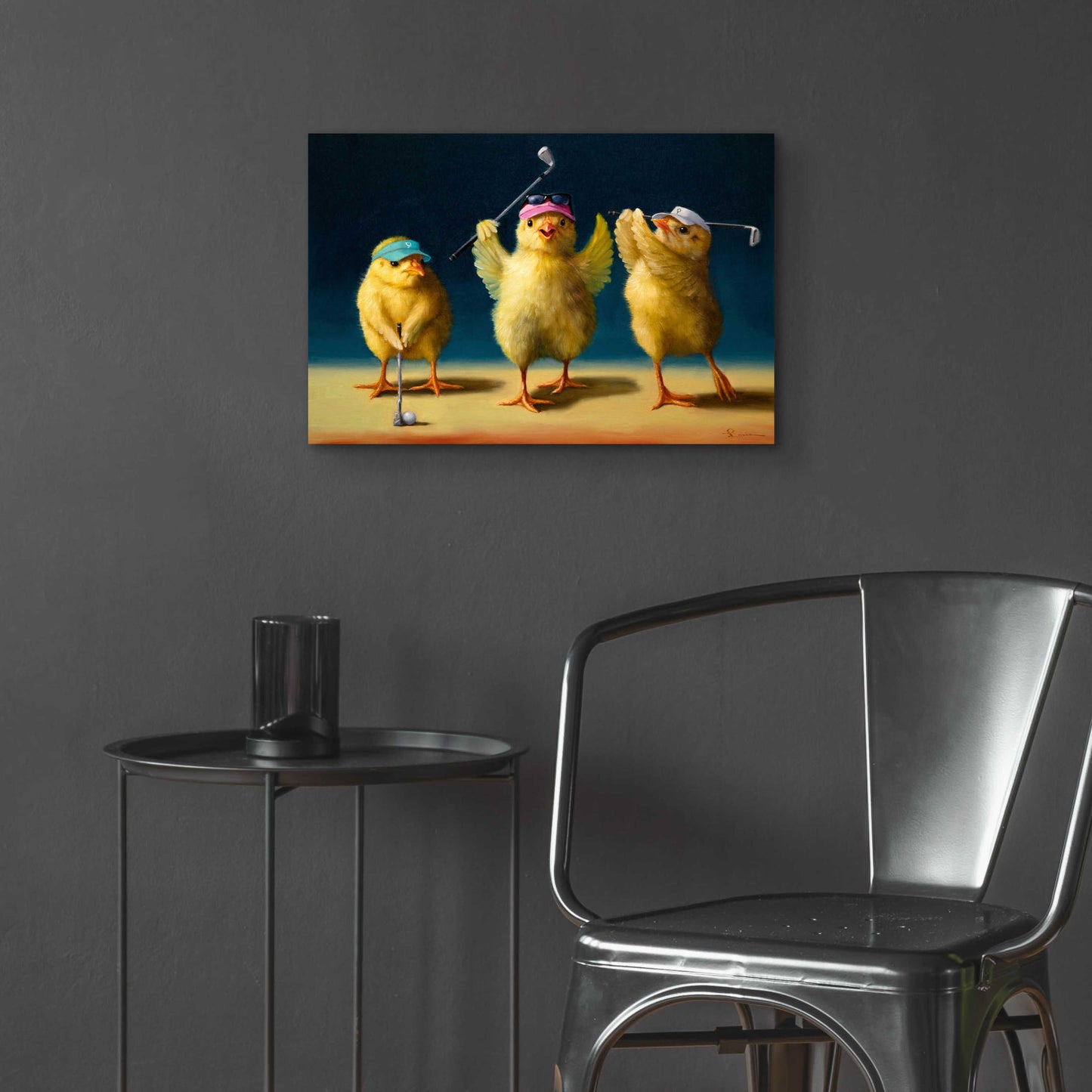 Epic Art 'Yoga Chicks Golf Chicks' by Lucia Heffernan,24x16