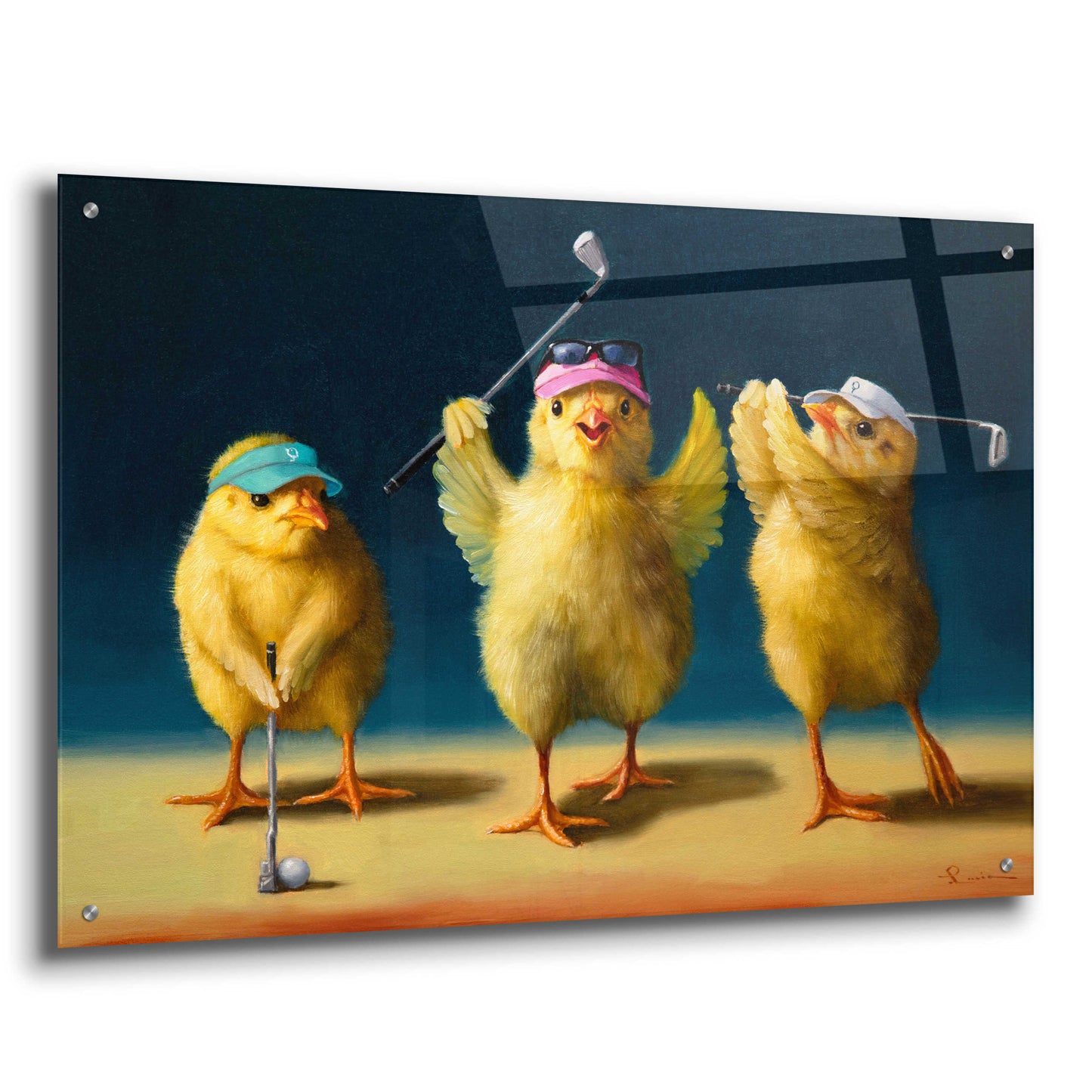 Epic Art 'Yoga Chicks Golf Chicks' by Lucia Heffernan,36x24