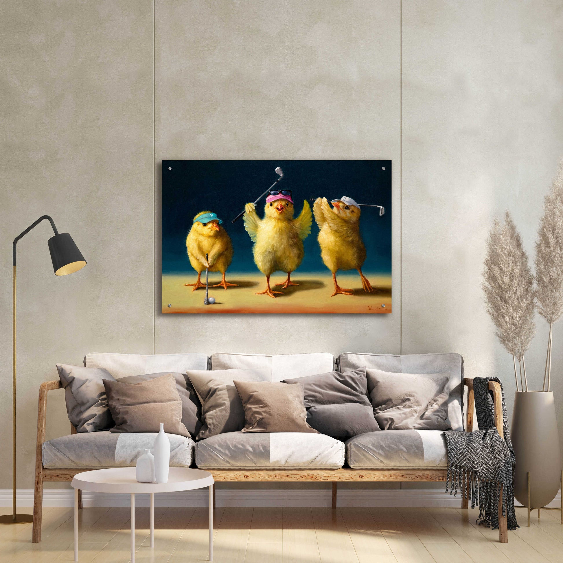 Epic Art 'Yoga Chicks Golf Chicks' by Lucia Heffernan,36x24