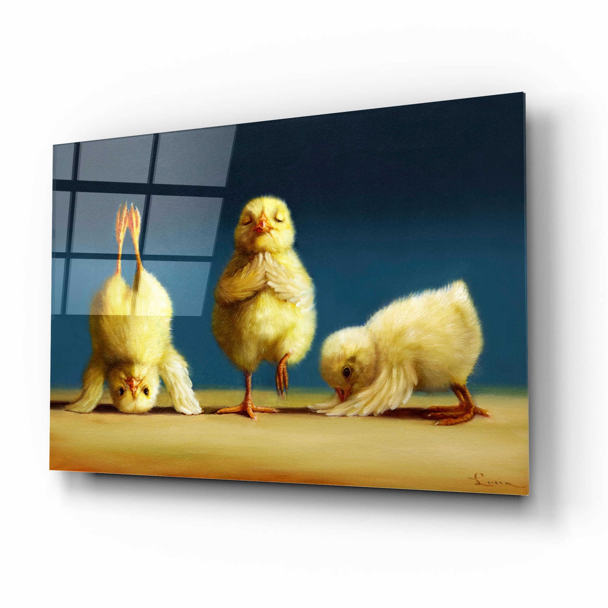 Epic Art 'Yoga Chicks' by Lucia Heffernan,16x12