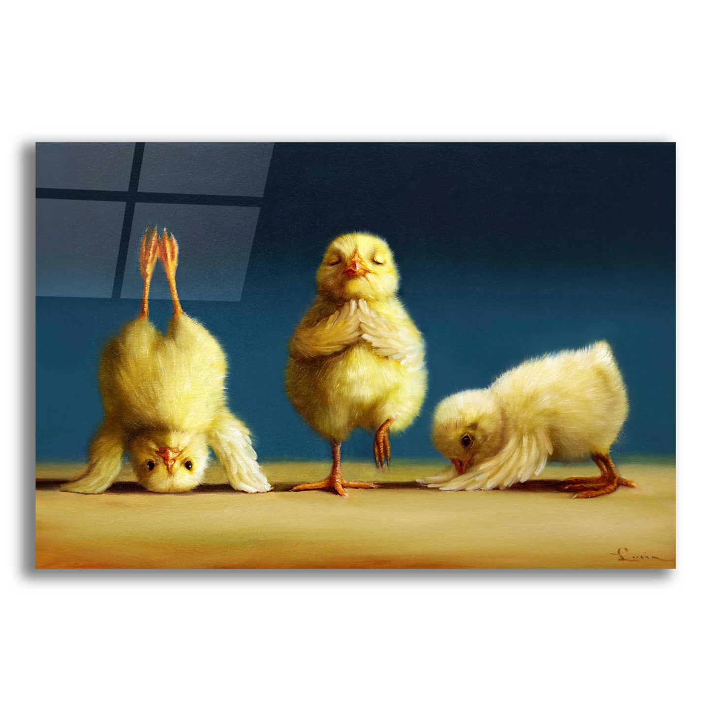 Epic Art 'Yoga Chicks' by Lucia Heffernan,16x12