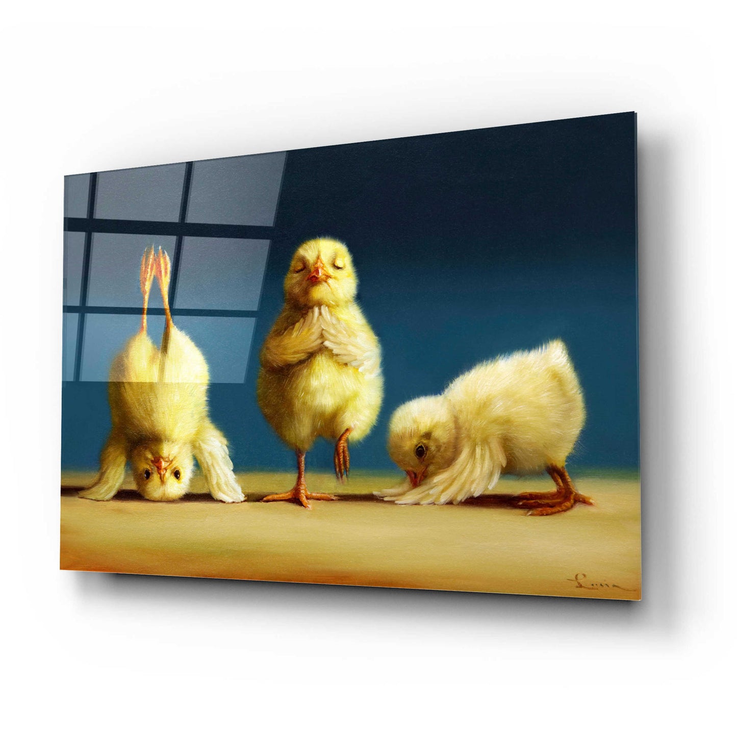 Epic Art 'Yoga Chicks' by Lucia Heffernan,24x16