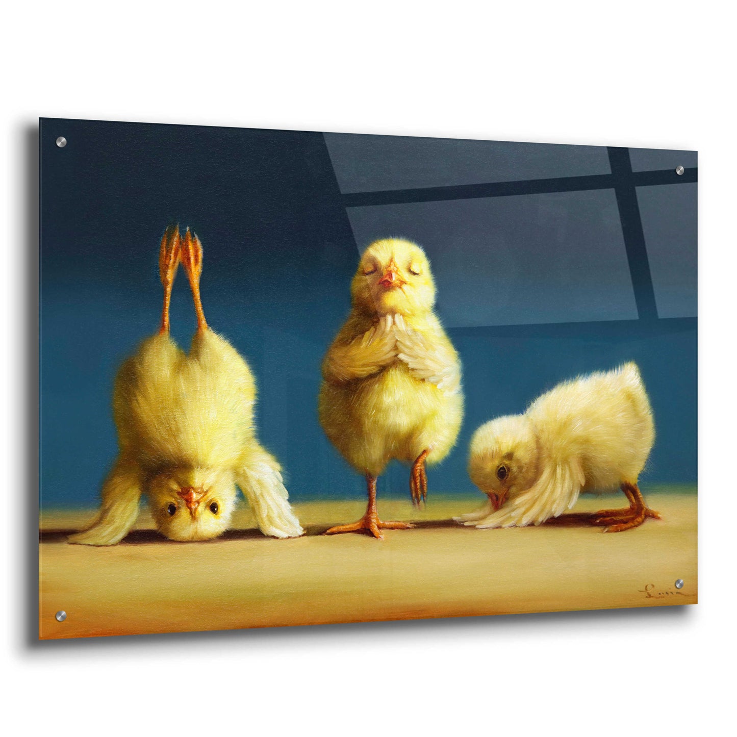 Epic Art 'Yoga Chicks' by Lucia Heffernan,36x24