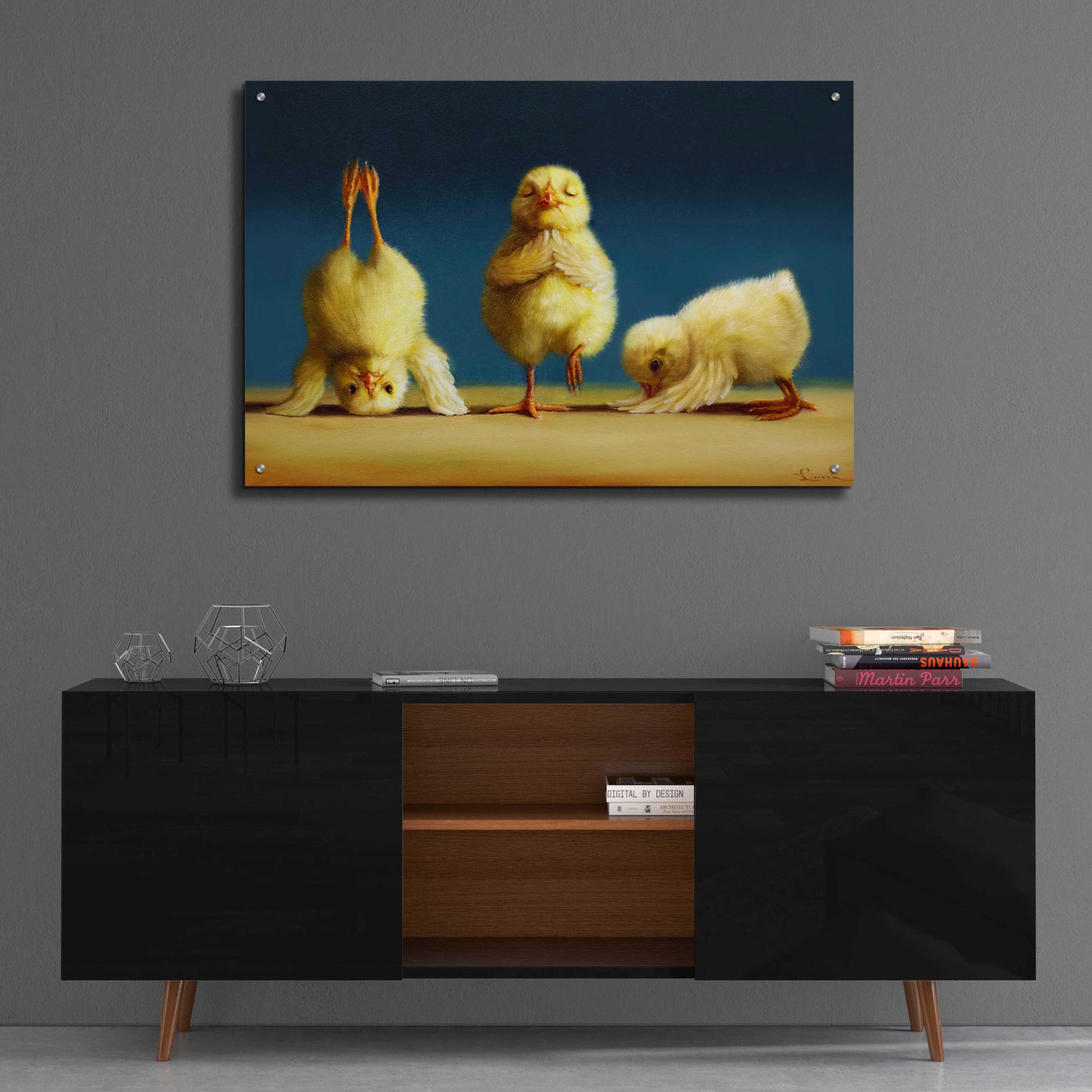 Epic Art 'Yoga Chicks' by Lucia Heffernan,36x24