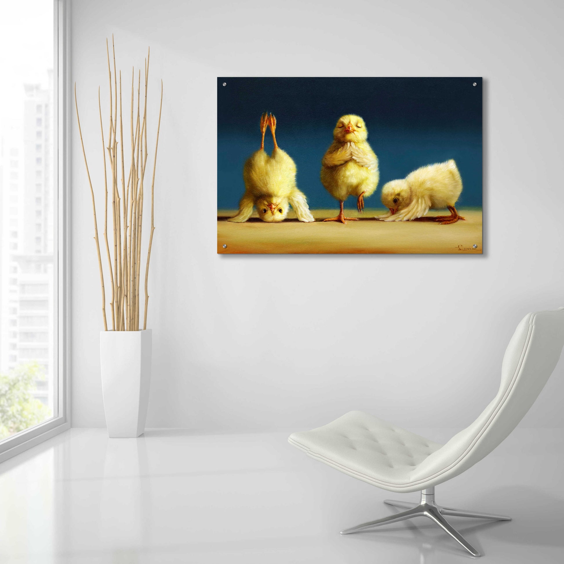 Epic Art 'Yoga Chicks' by Lucia Heffernan,36x24