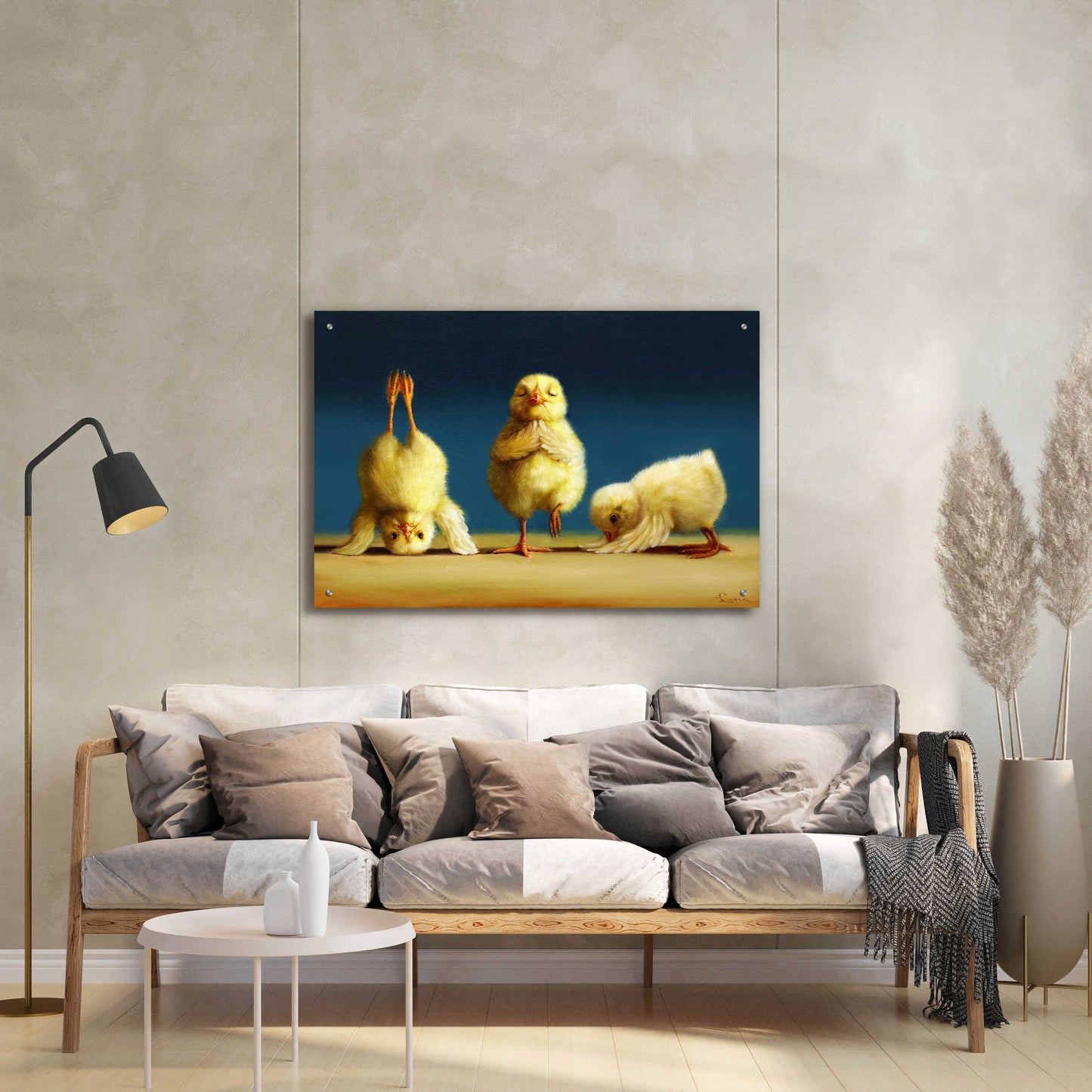 Epic Art 'Yoga Chicks' by Lucia Heffernan,36x24