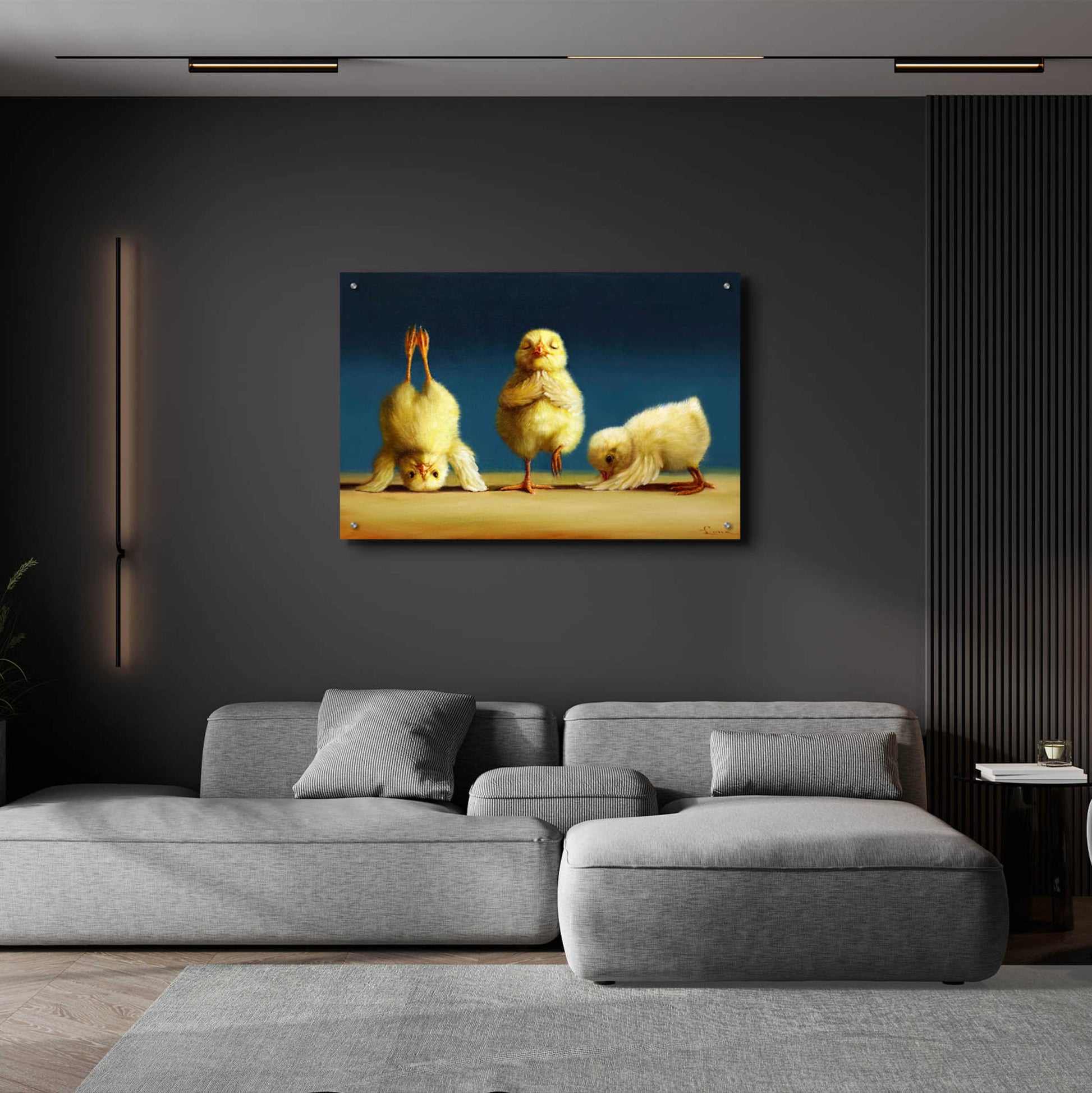 Epic Art 'Yoga Chicks' by Lucia Heffernan,36x24