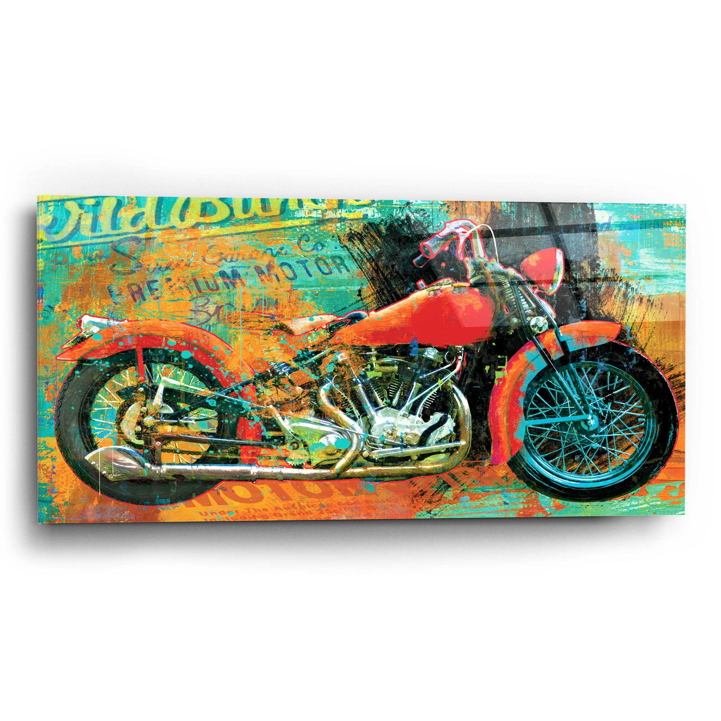 Epic Art 'Hardtail Tangerine' by Porter Hastings,24x12