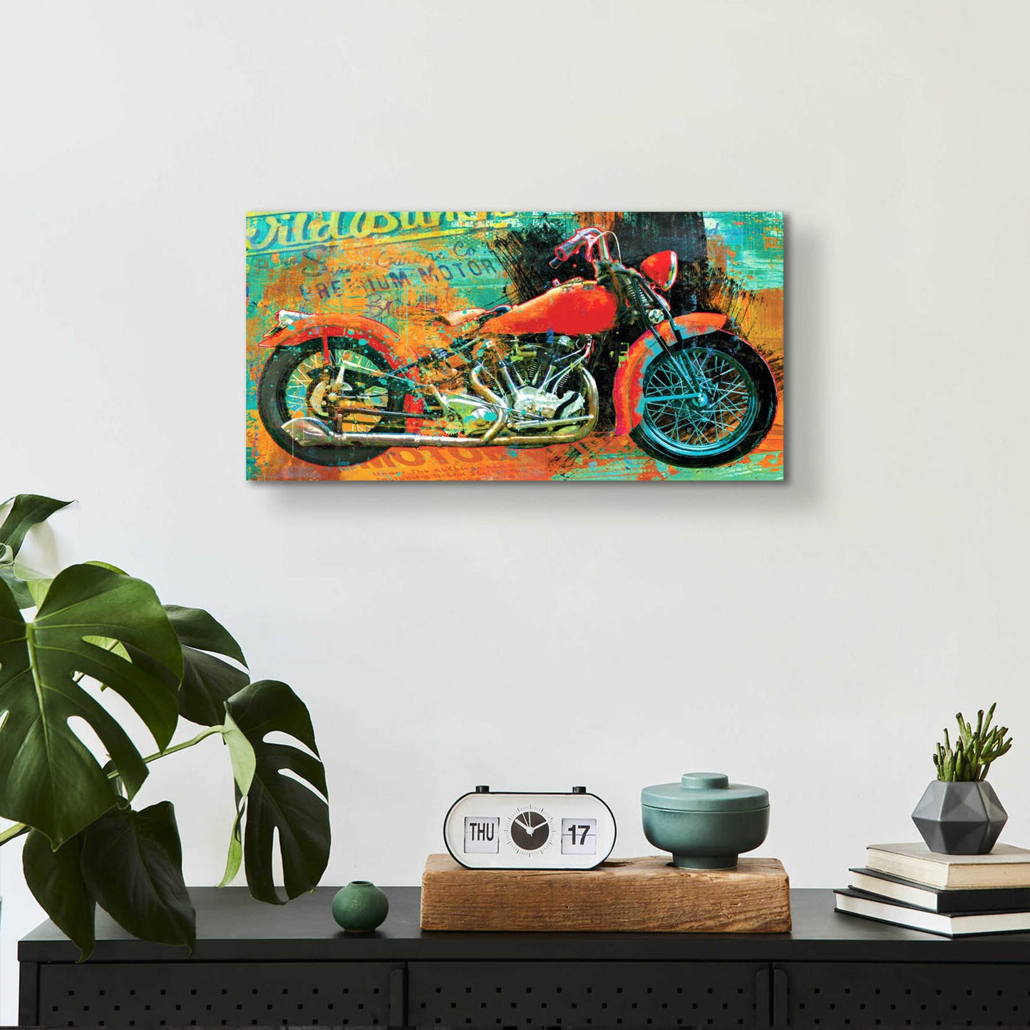 Epic Art 'Hardtail Tangerine' by Porter Hastings,24x12