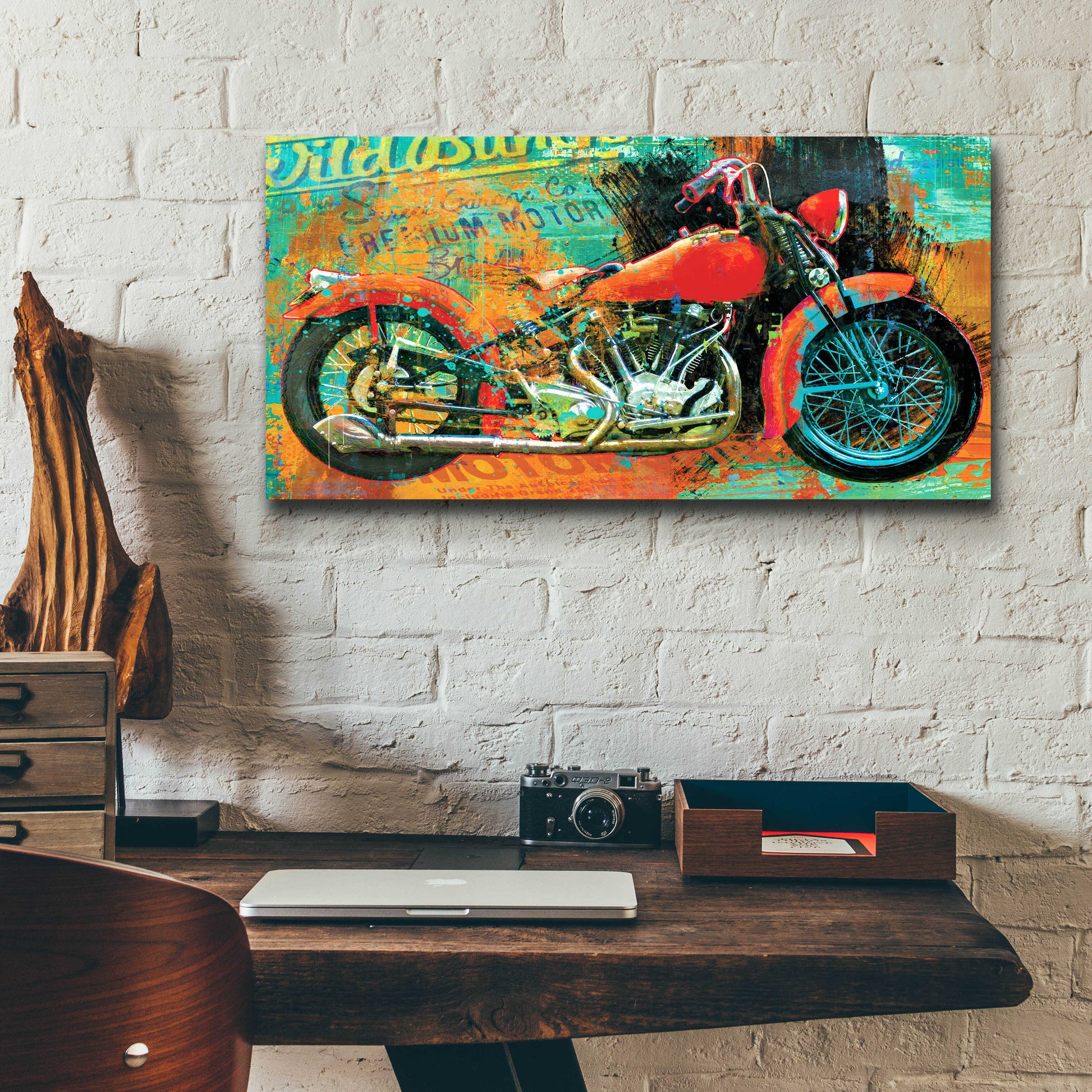 Epic Art 'Hardtail Tangerine' by Porter Hastings,24x12