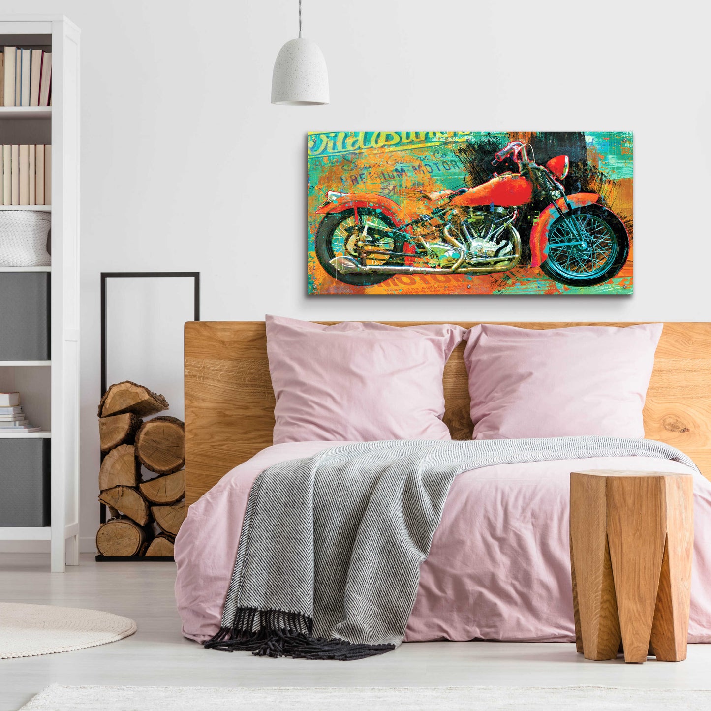 Epic Art 'Hardtail Tangerine' by Porter Hastings,48x24