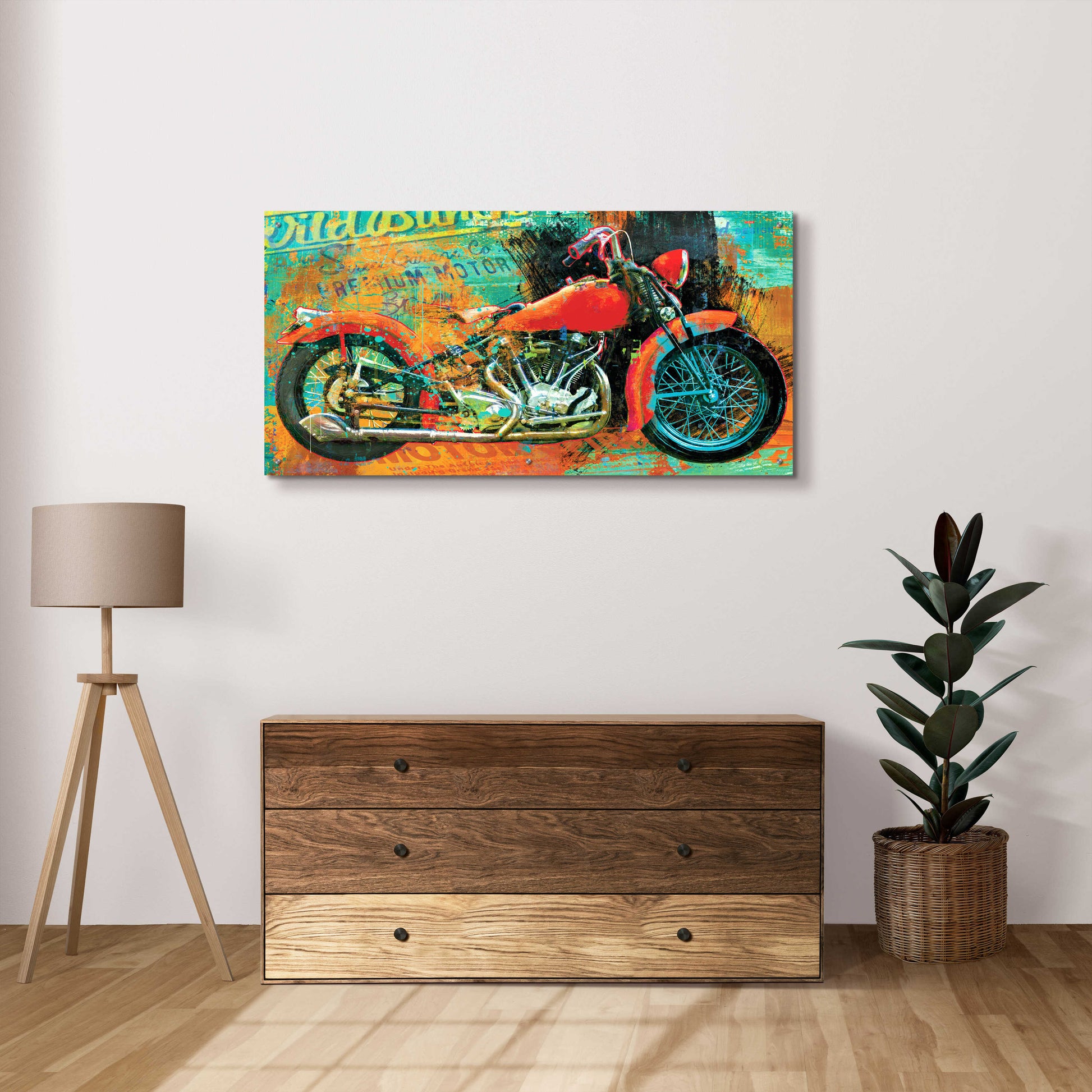 Epic Art 'Hardtail Tangerine' by Porter Hastings,48x24