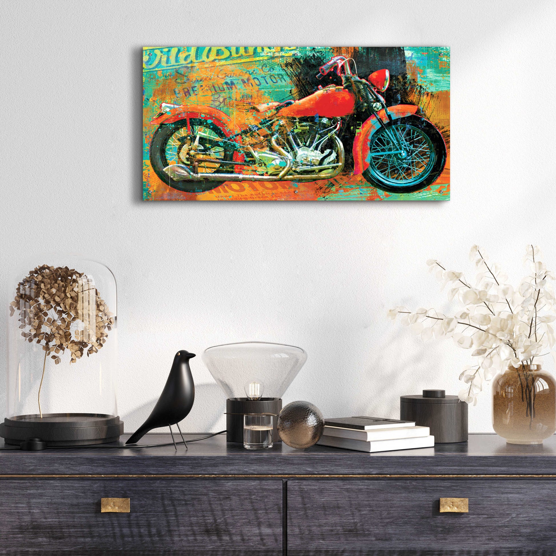 Epic Art 'Hardtail Tangerine' by Porter Hastings,48x24