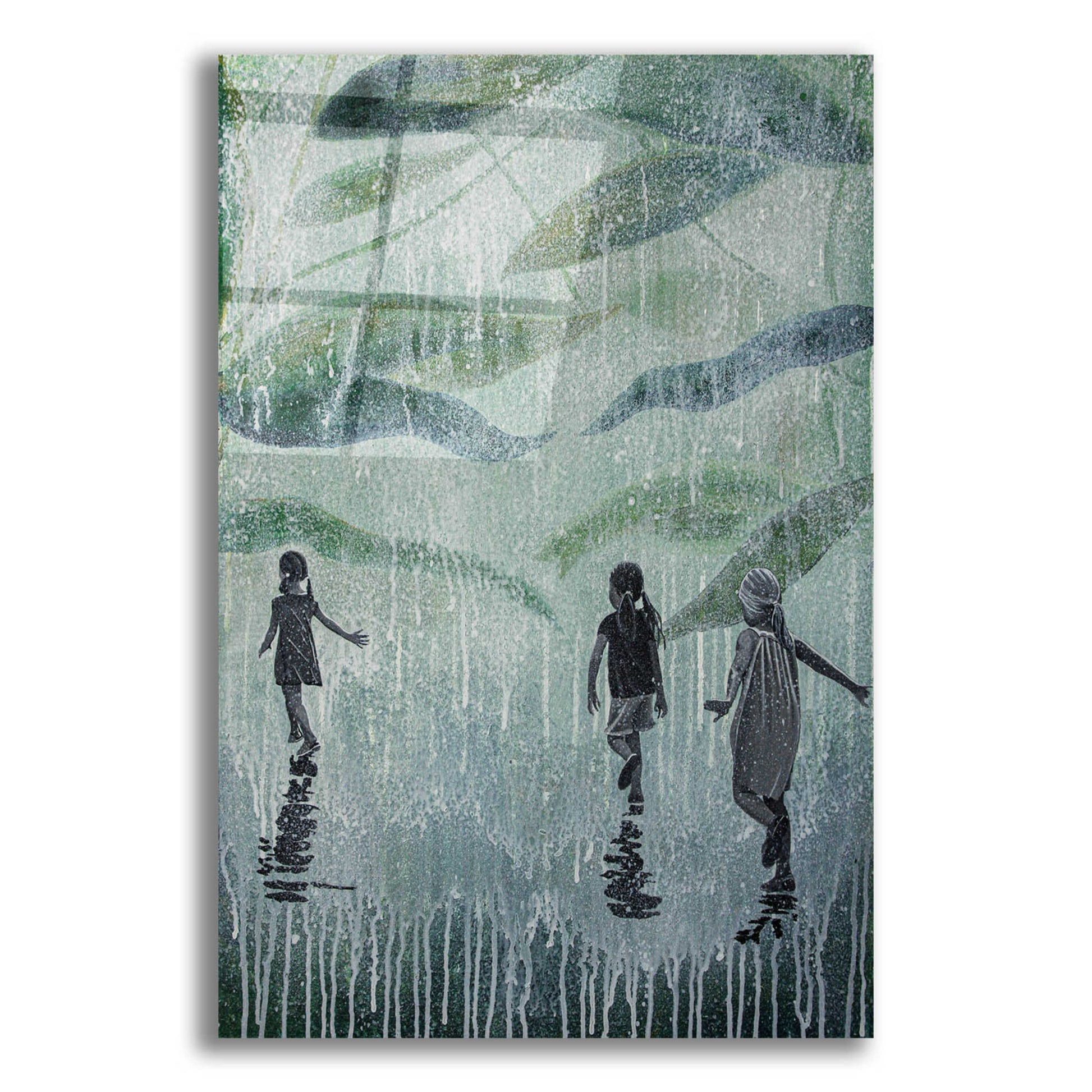 Epic Art 'A HARD RAIN'S A-GONNA FALL' by DB Waterman,16x24