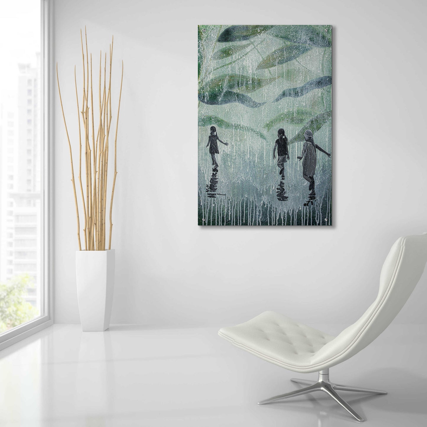 Epic Art 'A HARD RAIN'S A-GONNA FALL' by DB Waterman,24x36