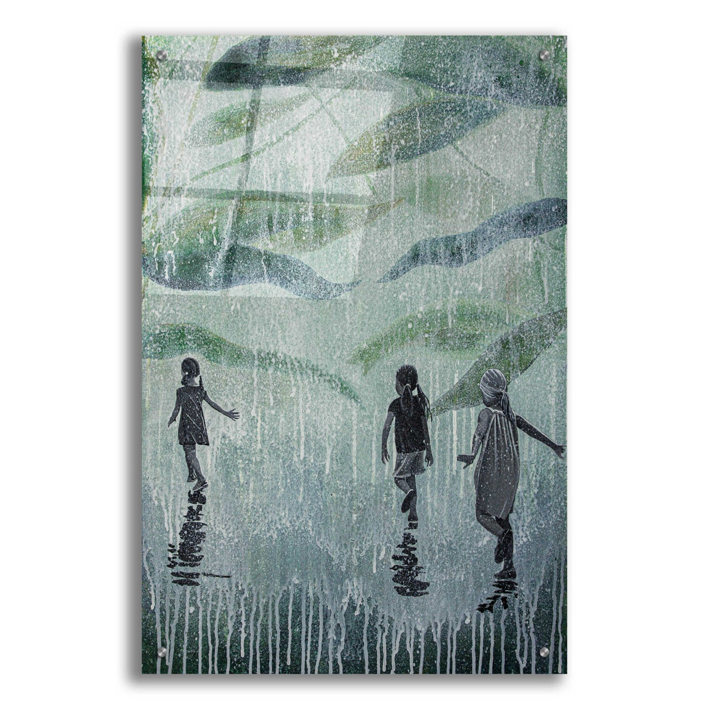 Epic Art 'A HARD RAIN'S A-GONNA FALL' by DB Waterman,24x36