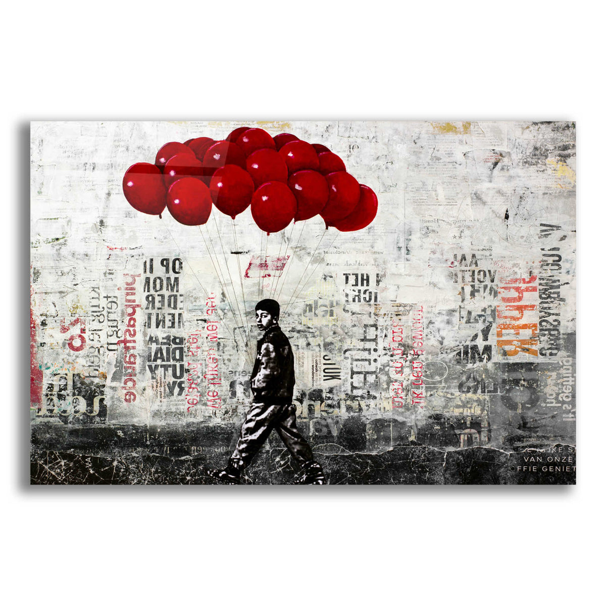 Epic Art 'BIT OF HAPPINESS' by DB Waterman