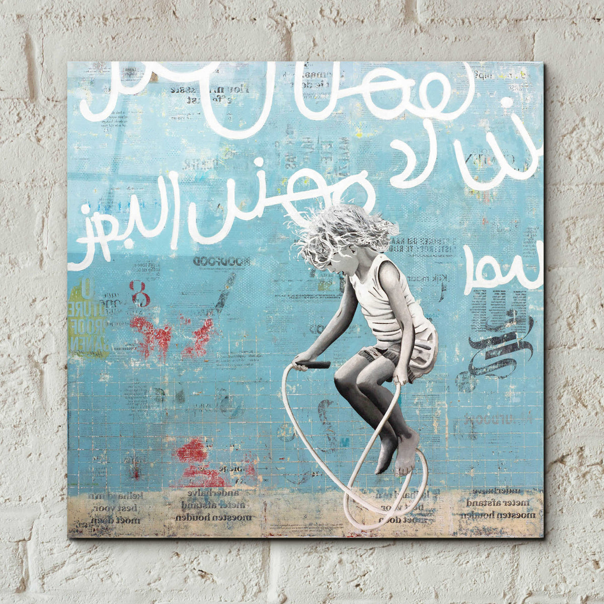 Epic Art 'FREESTYLER AF' by DB Waterman,12x12