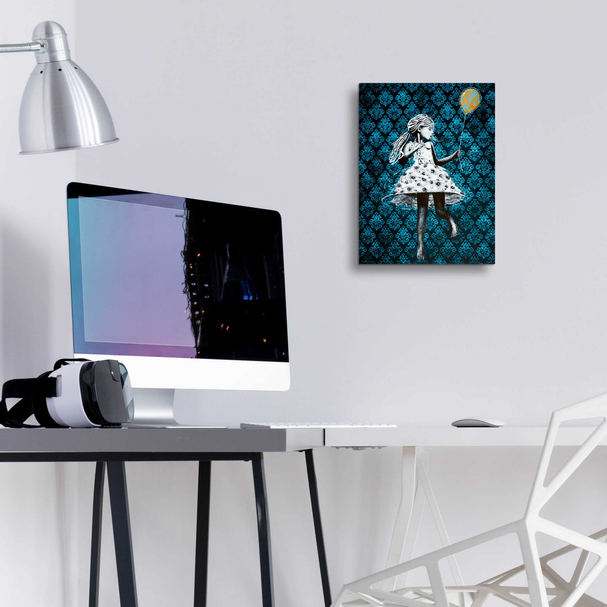 Epic Art 'IN THE MOOD FOR DANCING' by DB Waterman,12x16
