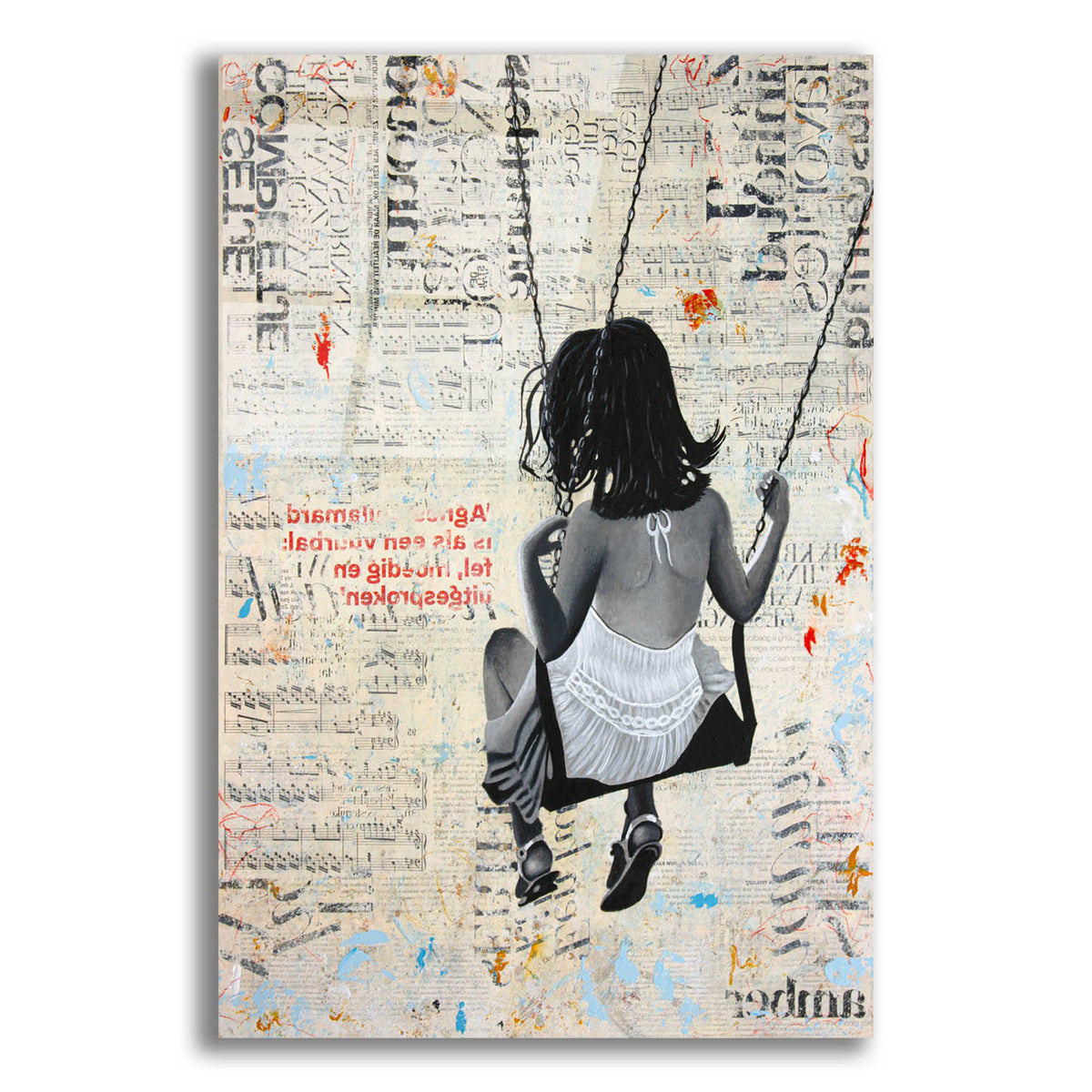 Epic Art 'INDIAN SUMMER SWING' by DB Waterman