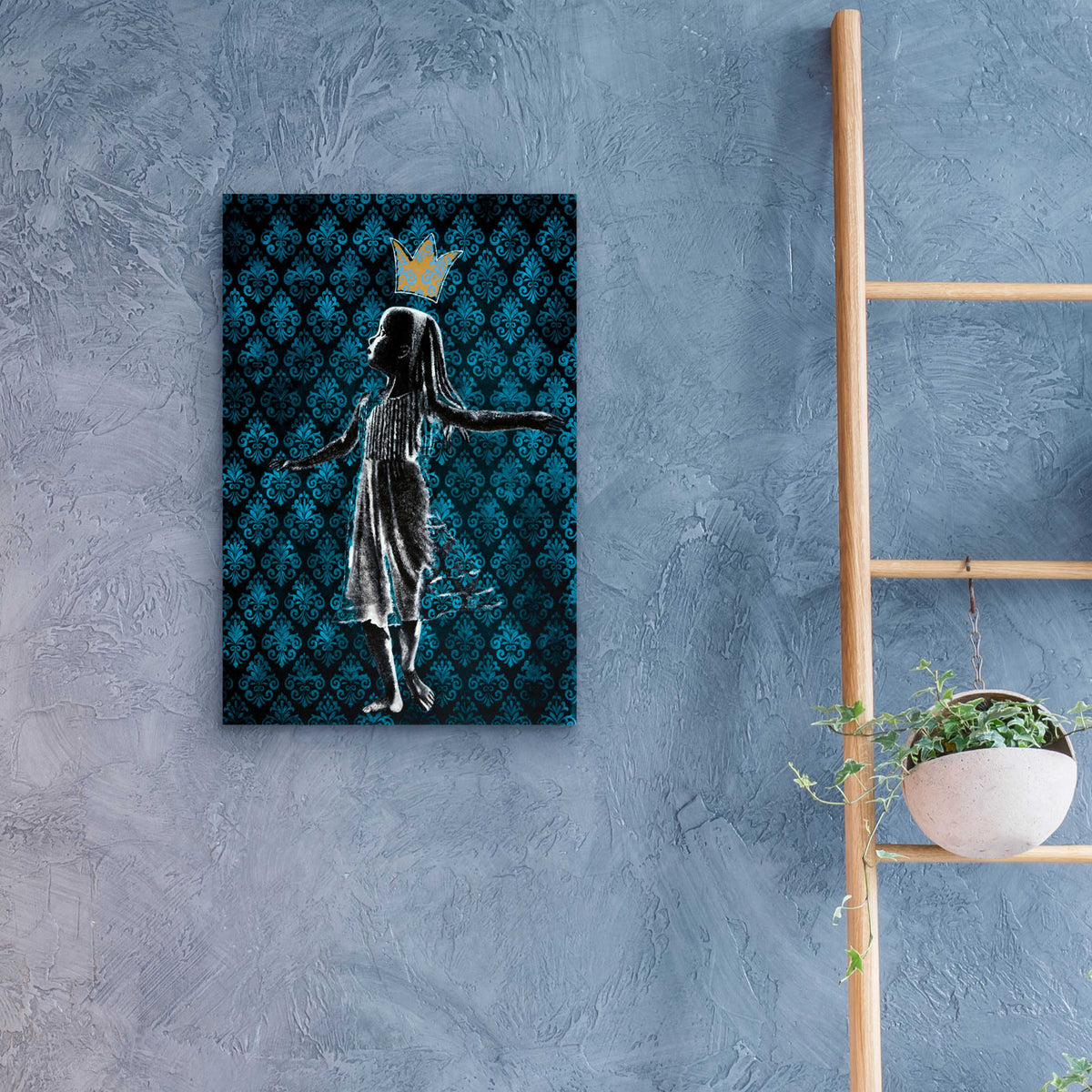 Epic Art 'LITTLE DANCING QUEEN' by DB Waterman,16x24