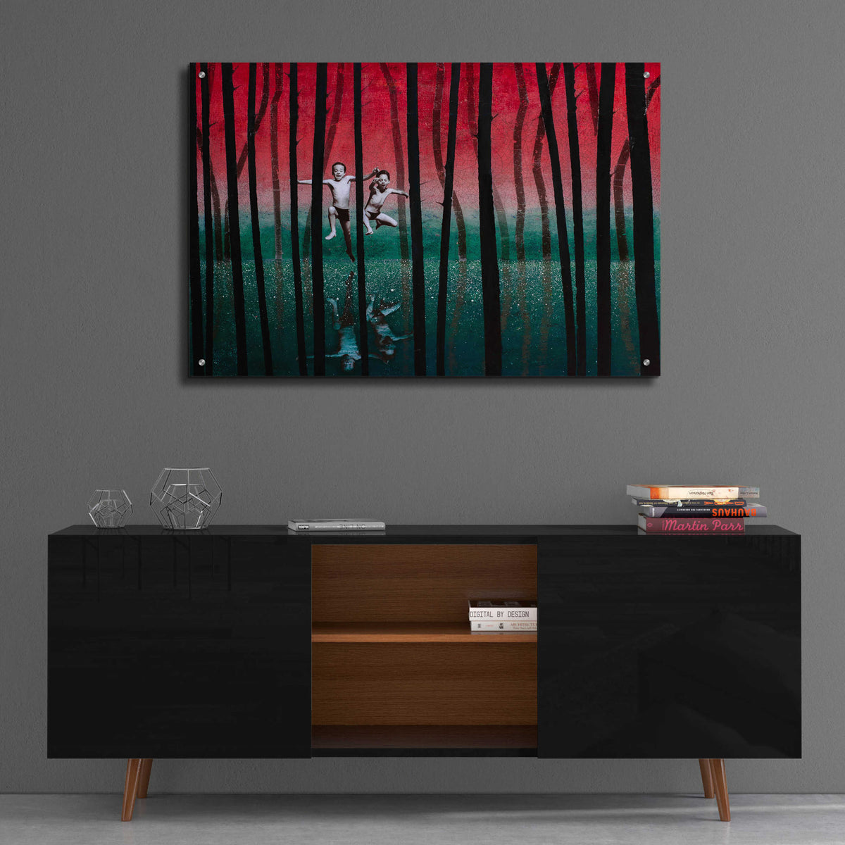 Epic Art 'LUST FOR LIFE' by DB Waterman,36x24