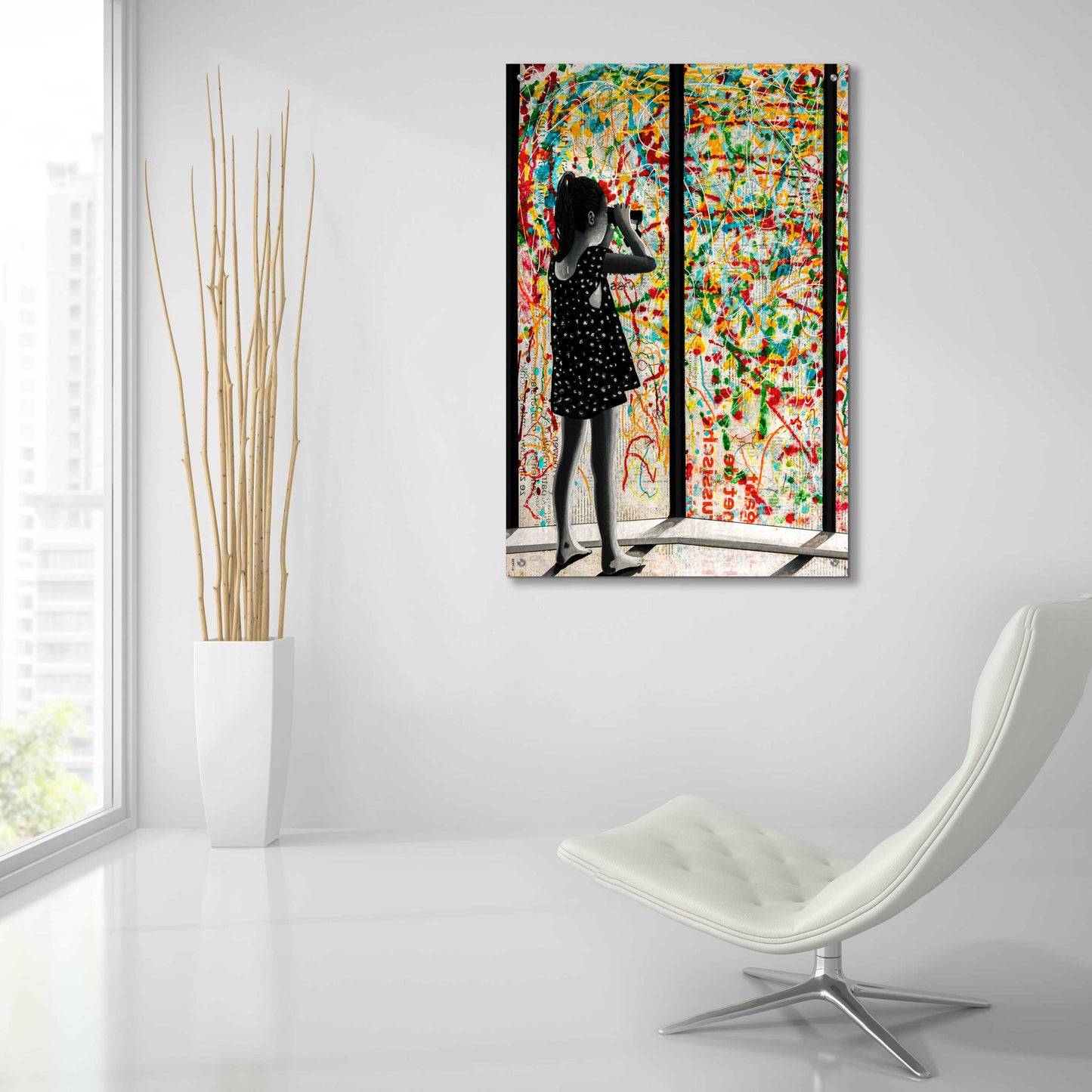 Epic Art 'ROOM WITH A VIEW' by DB Waterman,24x36