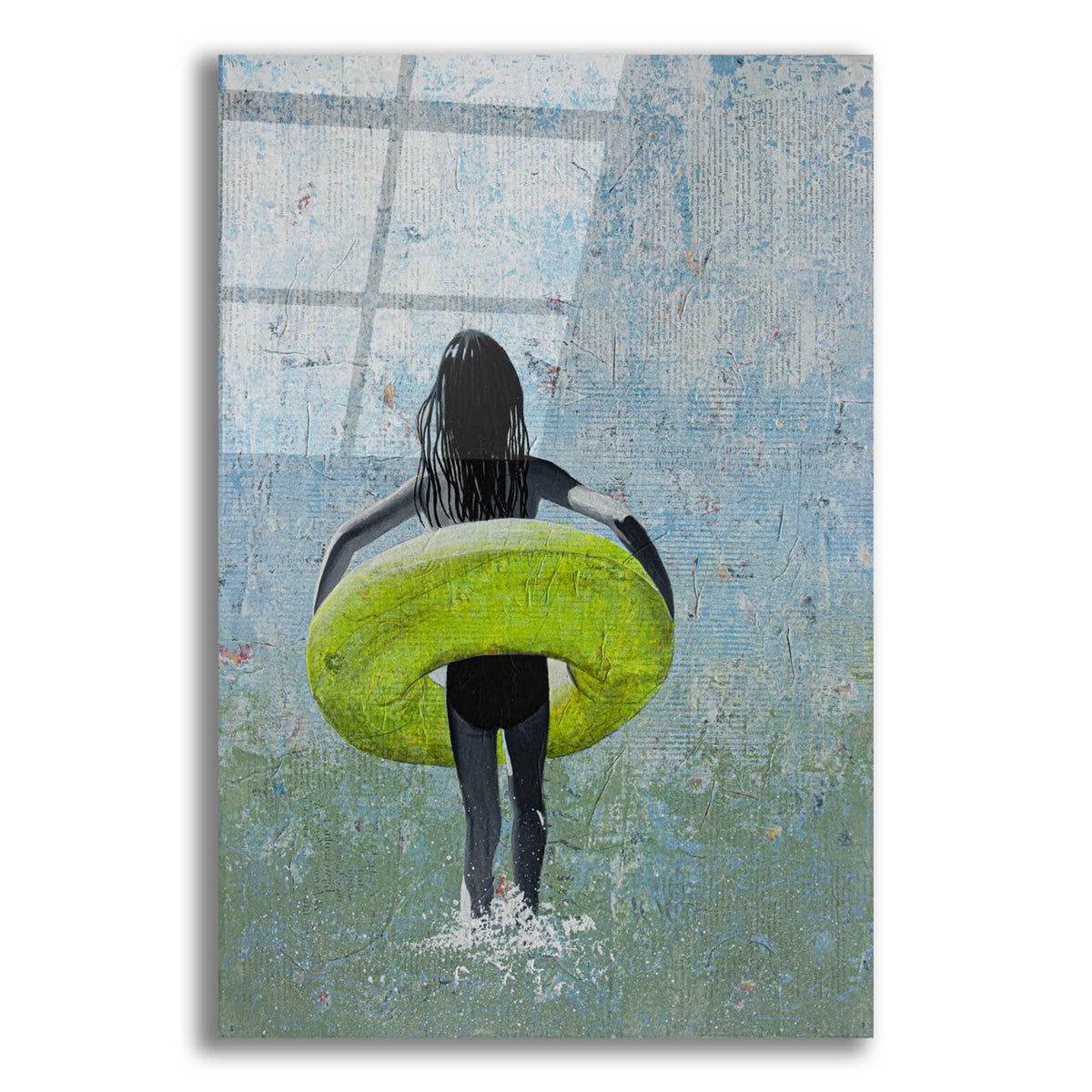 Epic Art 'SUMMER GIRL' by DB Waterman