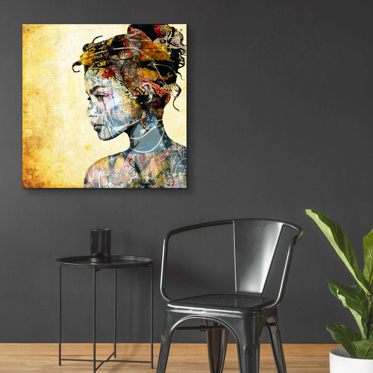 Epic Art 'THE GIFTED GIRL' by DB Waterman,36x36