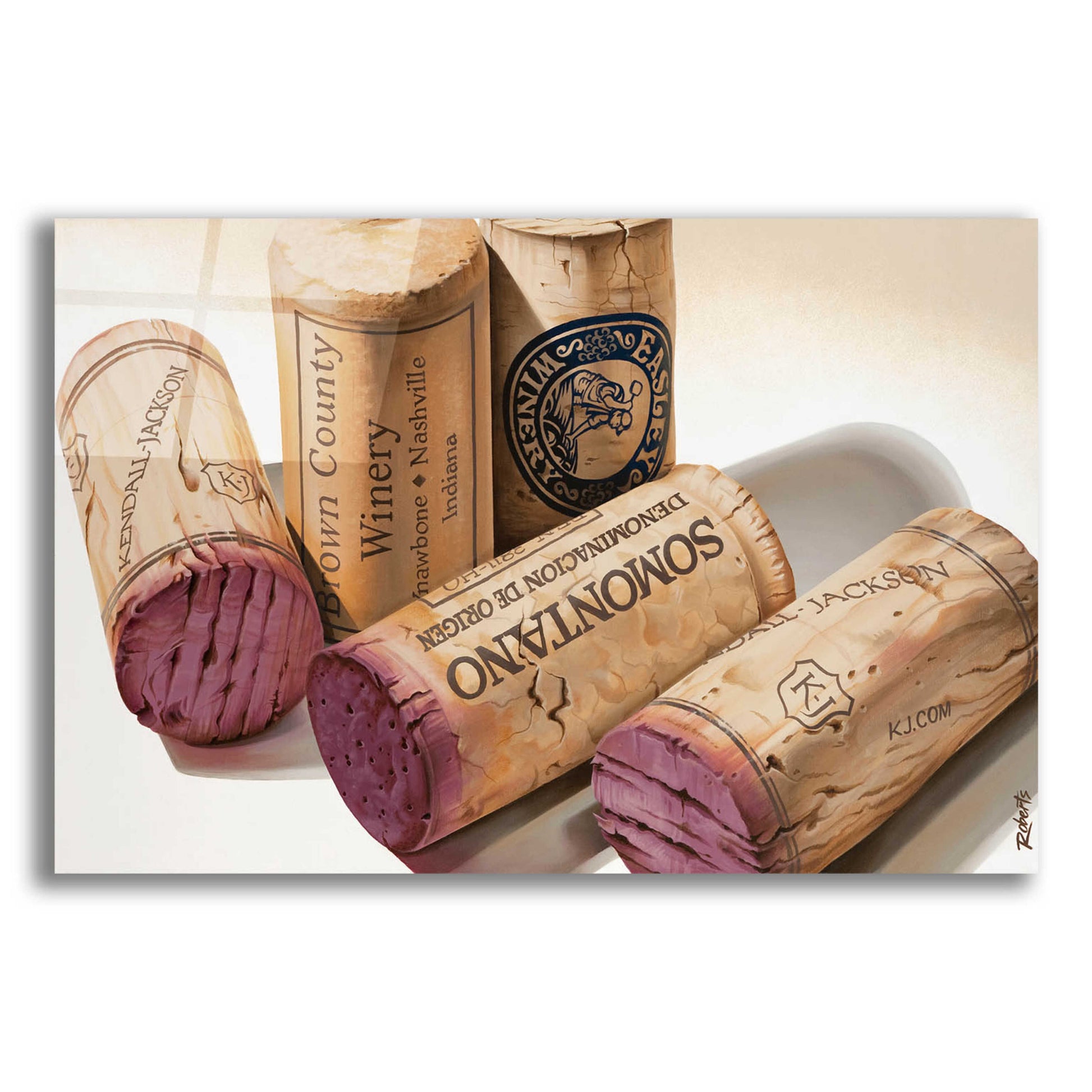 Epic Art 'Corks' by Ed Roberts,24x16