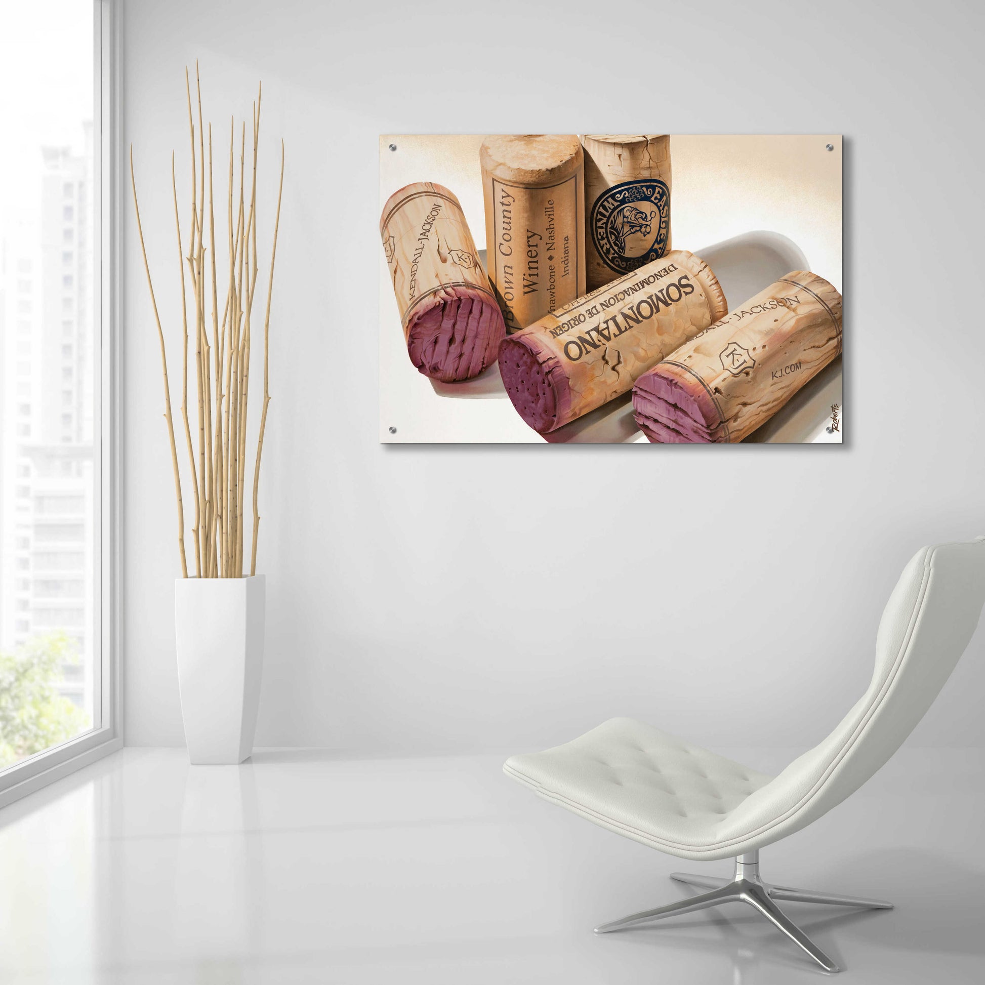 Epic Art 'Corks' by Ed Roberts,36x24